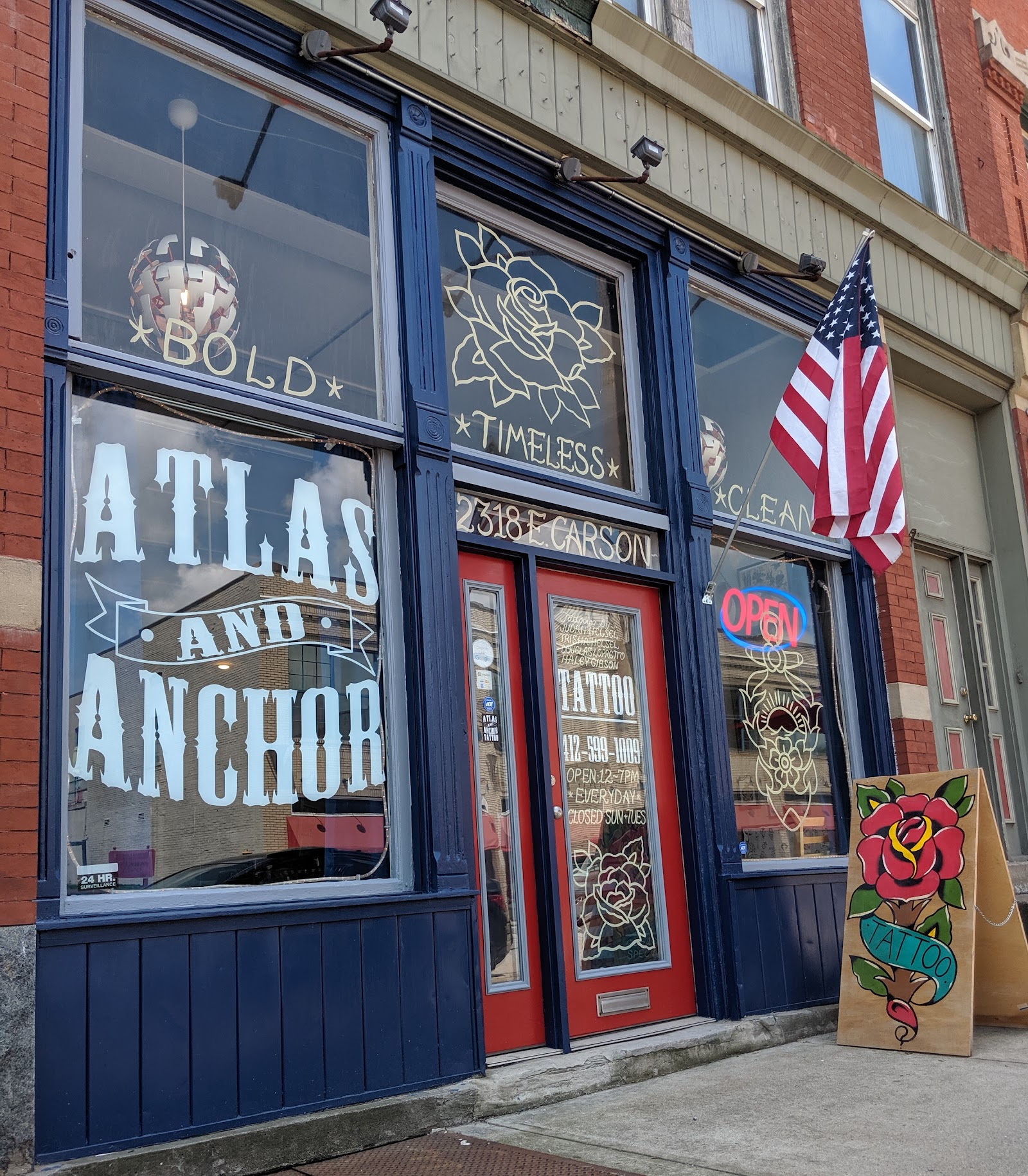 Atlas and Anchor Tattoo tattoo work — photo 2