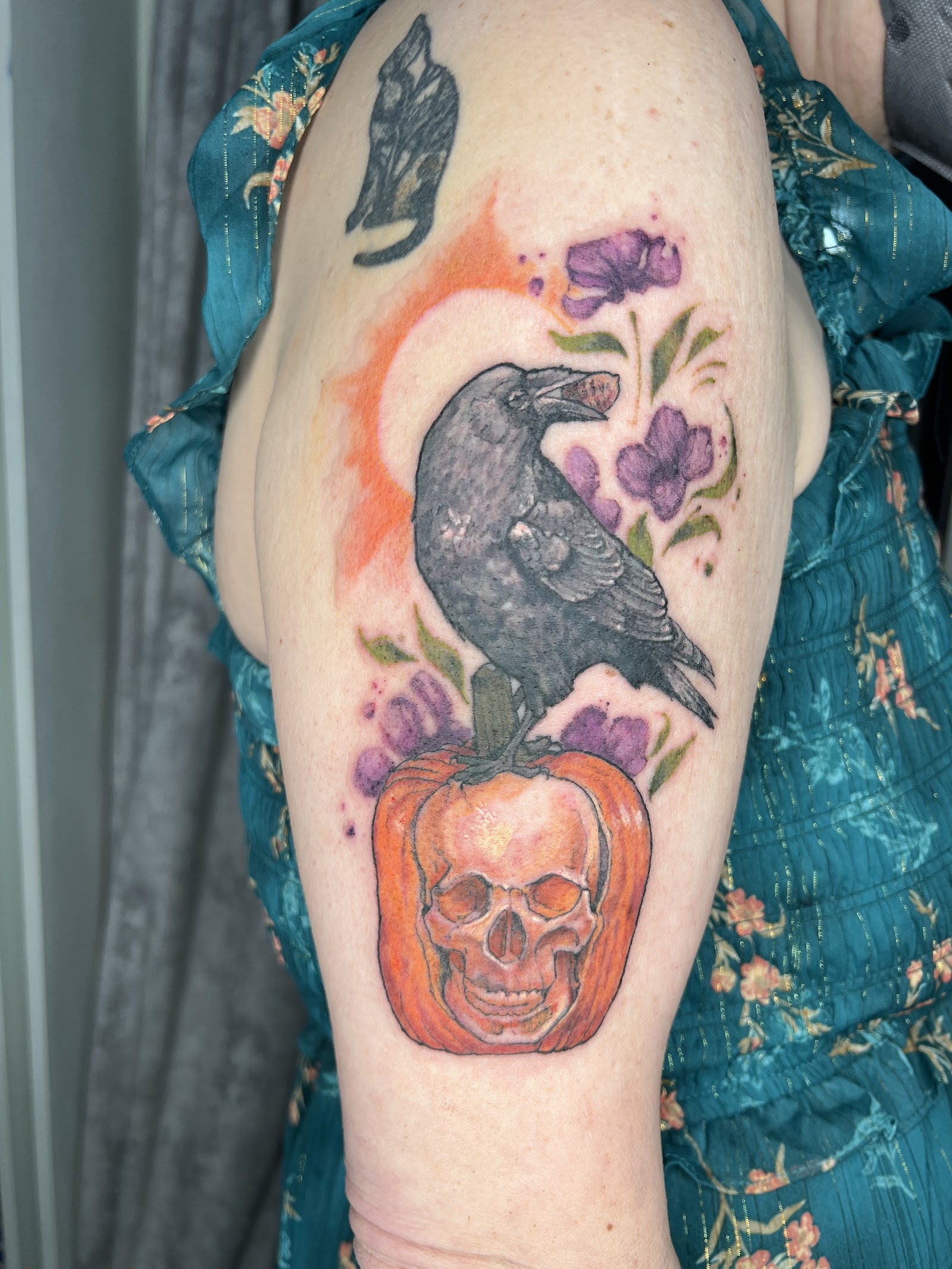 Oak Iris Tattoo tattoo work — photo 3