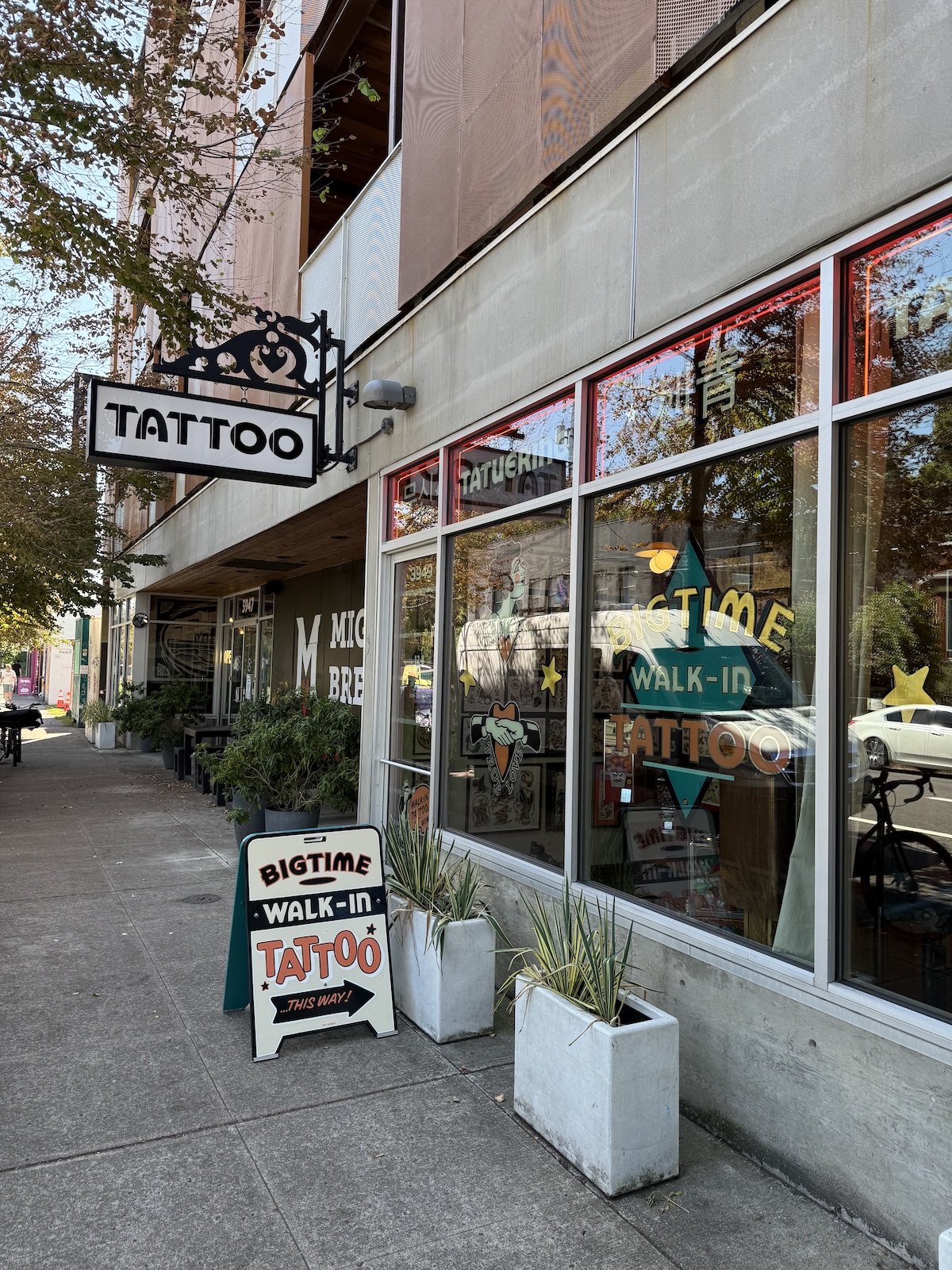 Bigtime Walk-In Tattoo — tattoo studio in Portland