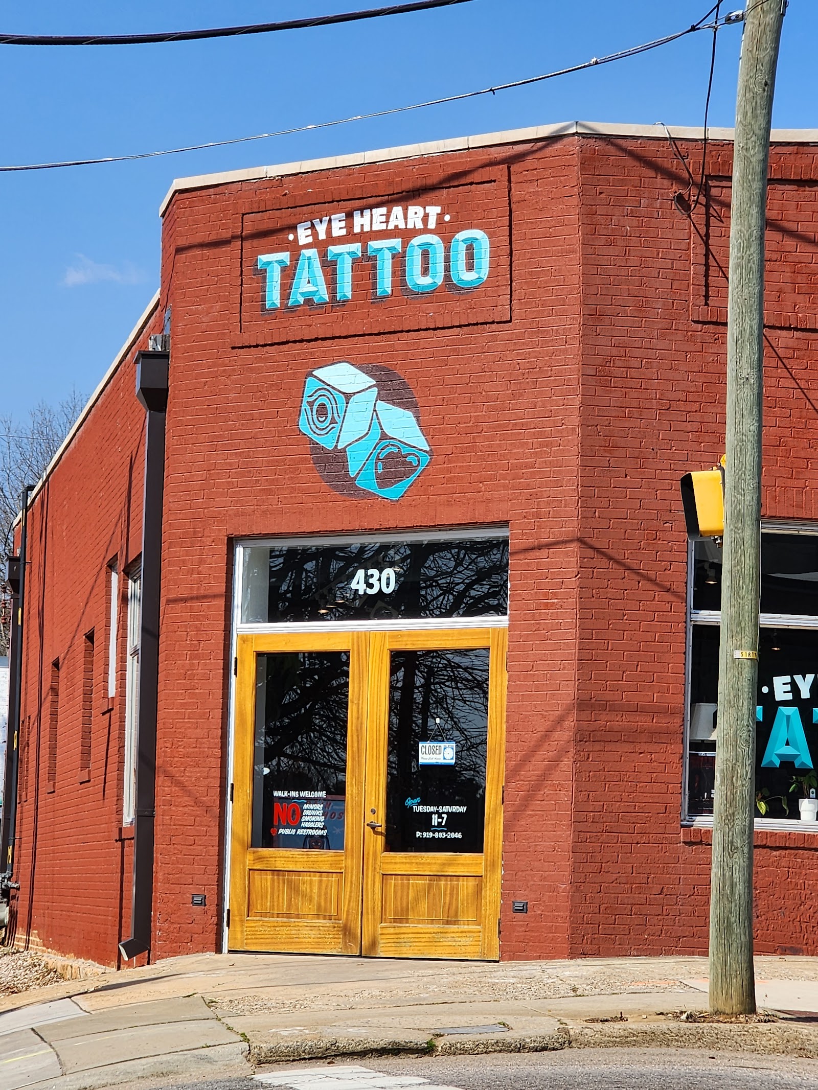 Eye Heart Tattoo tattoo work — photo 2