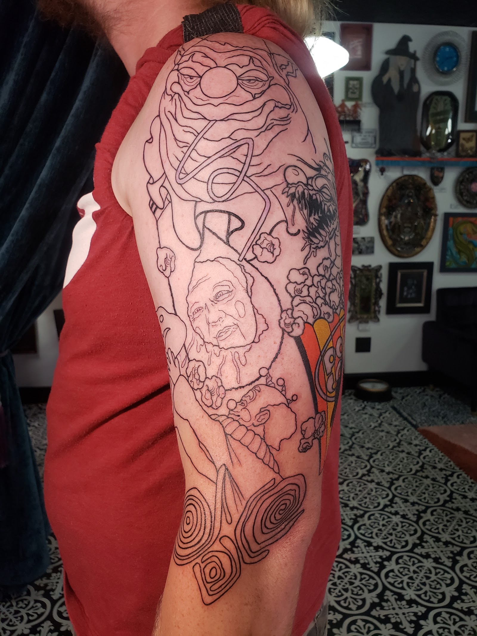 Punkture tattoo studio tattoo work — photo 2