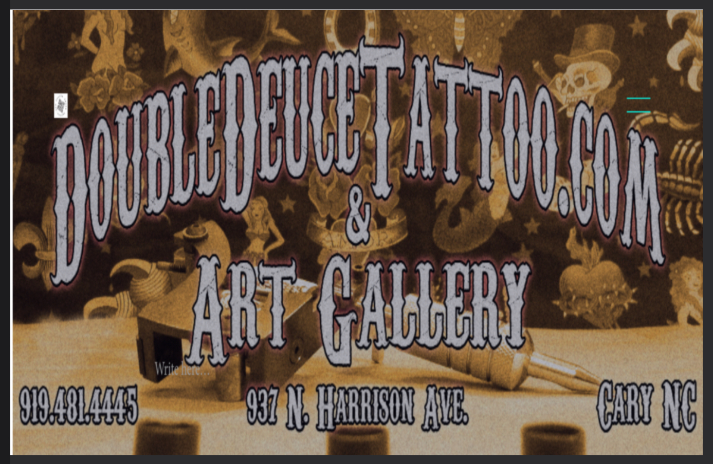 Double Deuce Tattoo and Art Gallery — tattoo studio near Apex