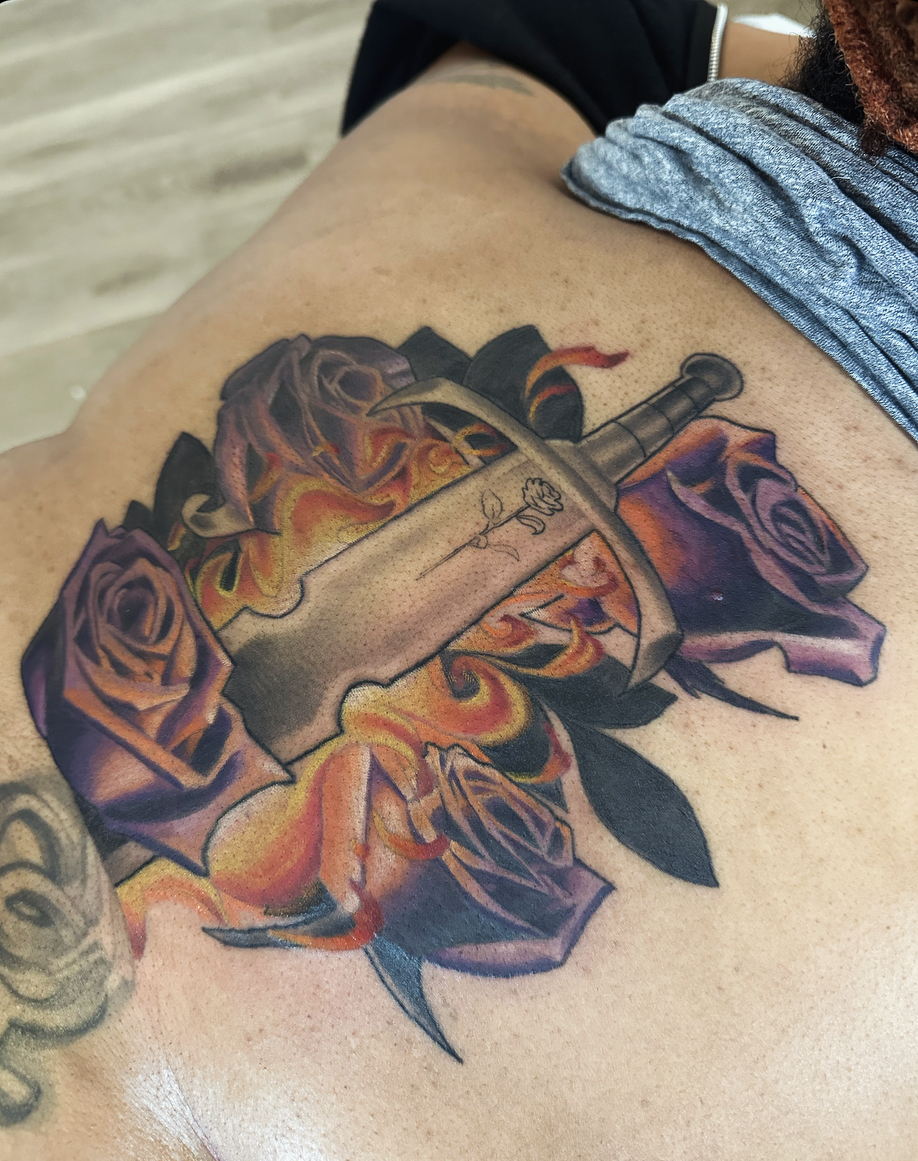 Immortal Rose Tattoo & Art Gallery tattoo work — photo 2