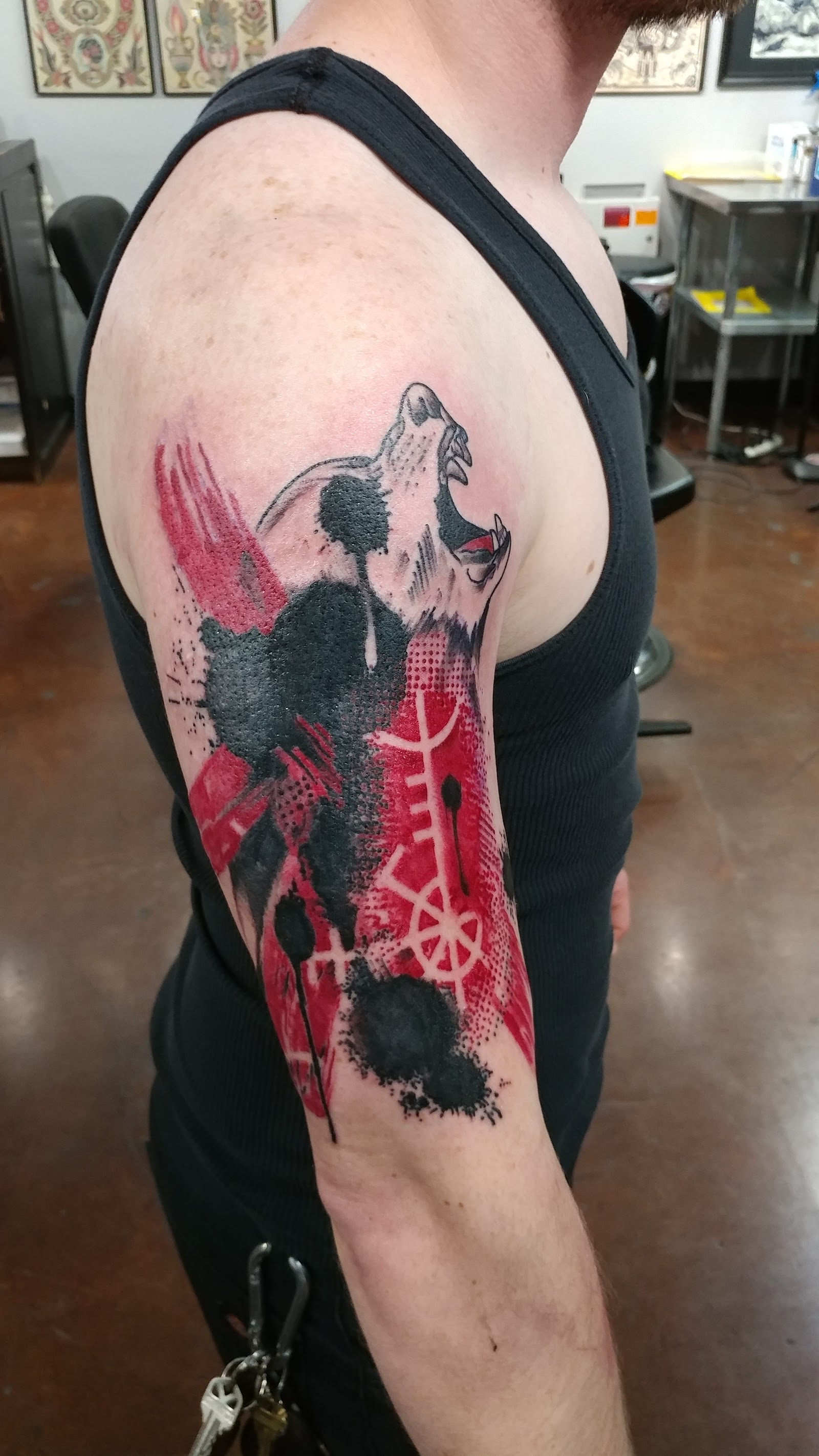 Black Cat Tattoo Parlor tattoo work — photo 3