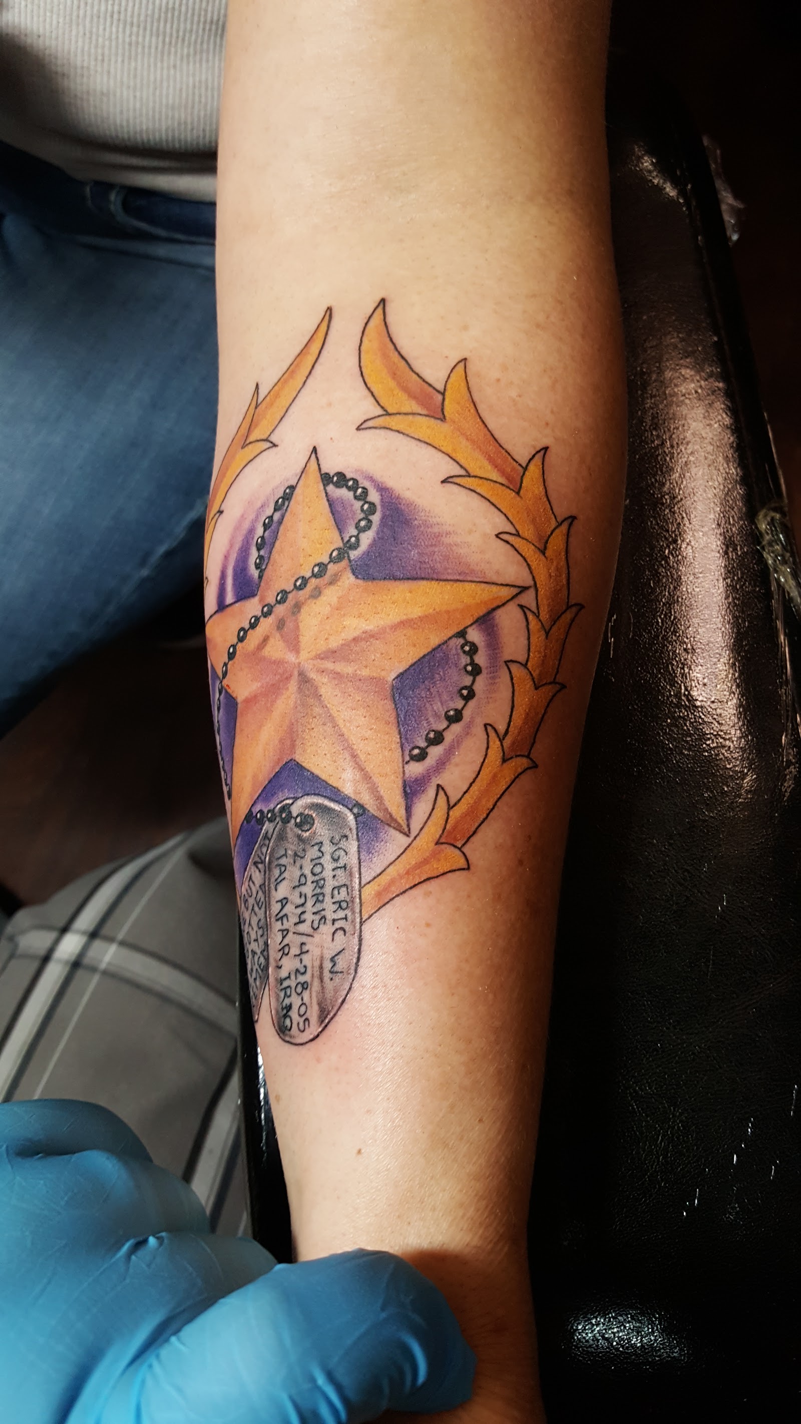 Black Widow Ink tattoo work — photo 3