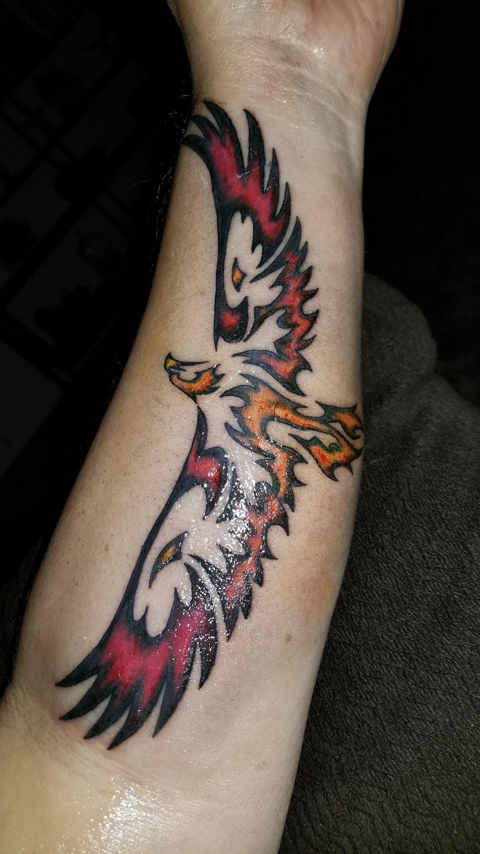 Skeleton Skin Tattoo tattoo work — photo 3