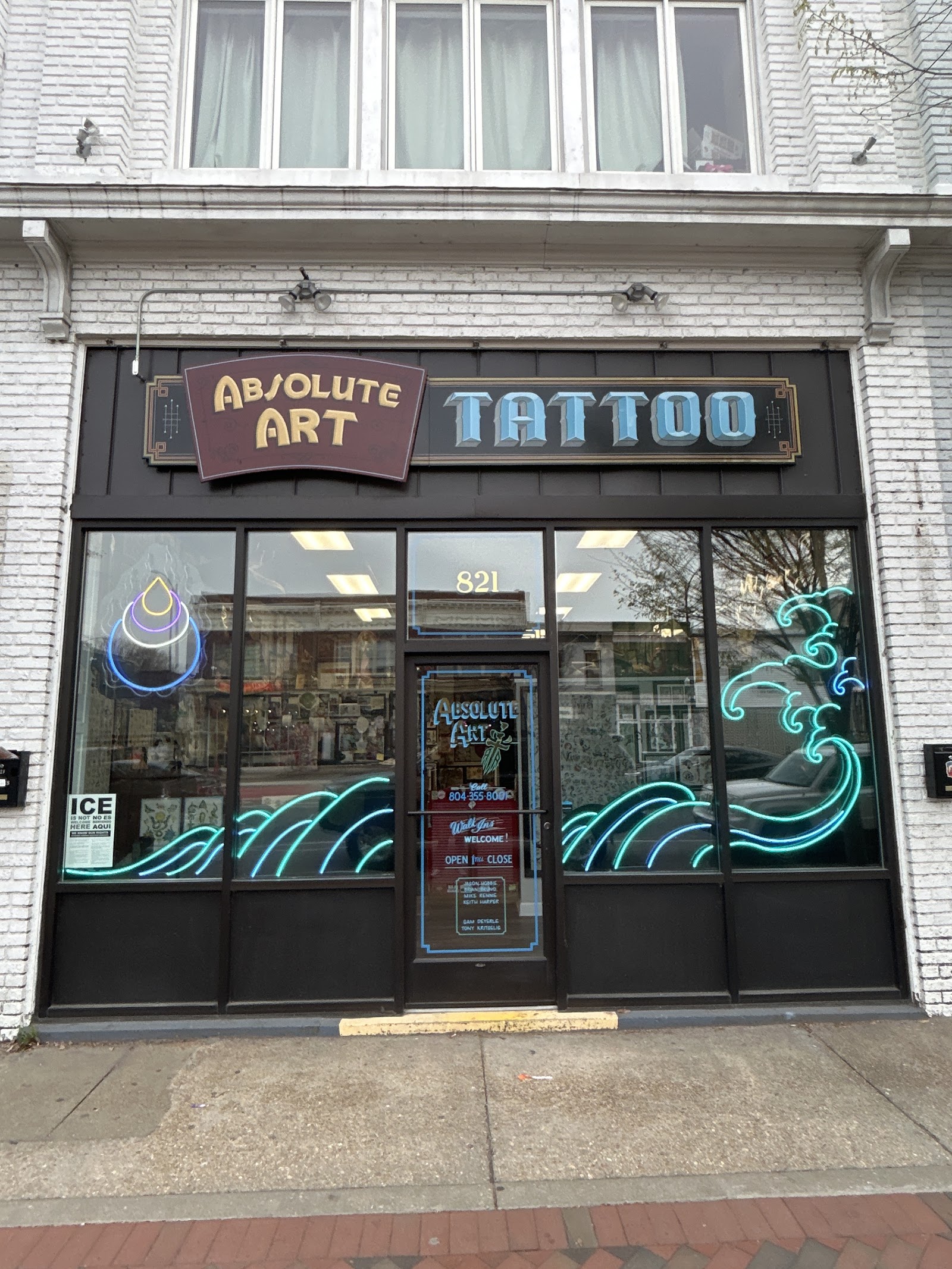 Absolute Art Tattoo tattoo parlor in Richmond, VA