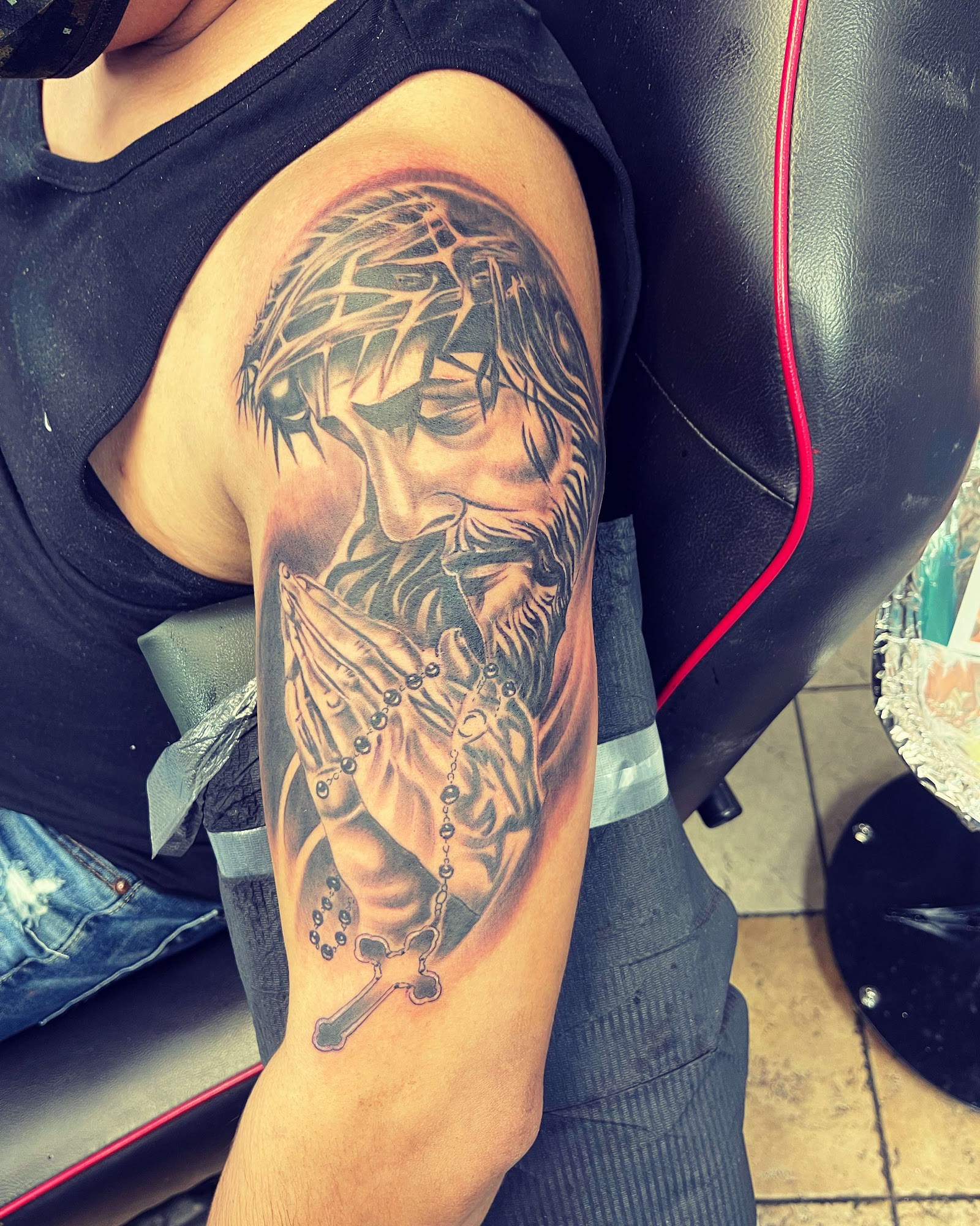 Aztec Heart Tattoo tattoo work — photo 2