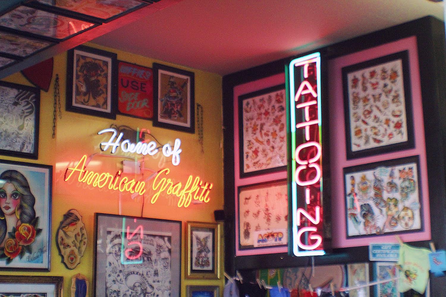 American Graffiti Tattoo & Piercing tattoo work — photo 2