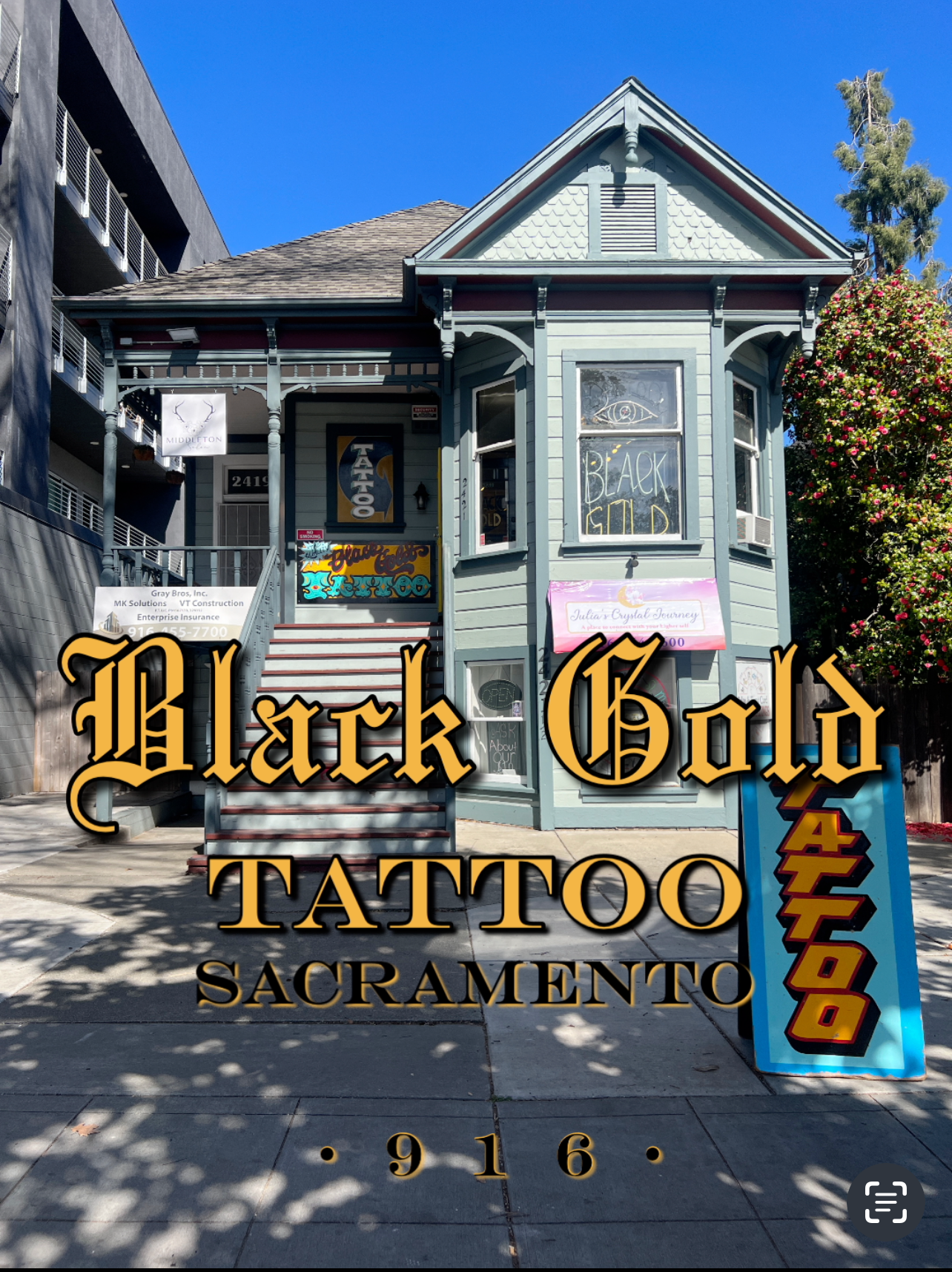 Black Gold Tattoo tattoo work — photo 2