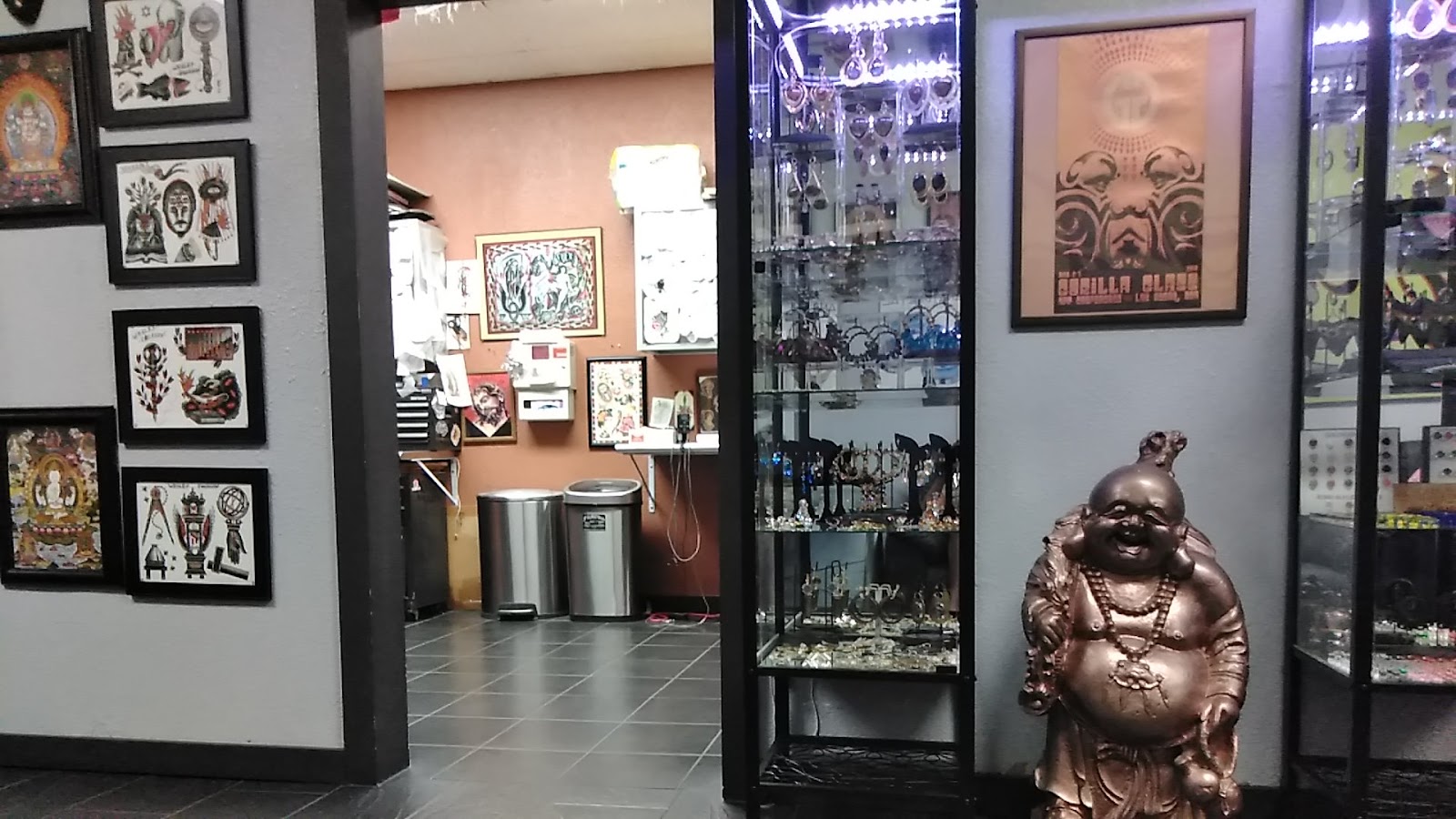 Buddha Box Studios tattoo parlor in San Antonio, TX