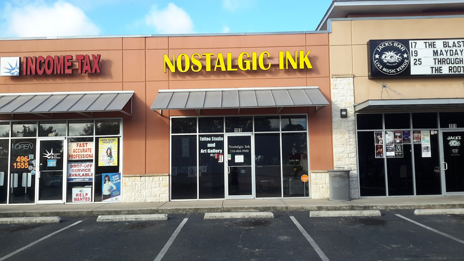 Nostalgic Ink Tattoo Studio tattoo parlor in San Antonio, TX