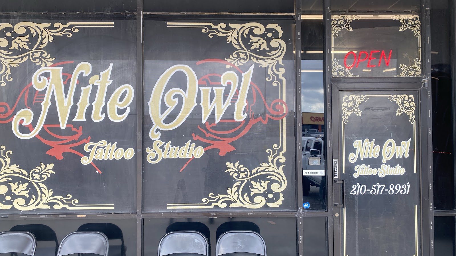 Nite Owl Tattoo Studio Lackland tattoo parlor in San Antonio, TX