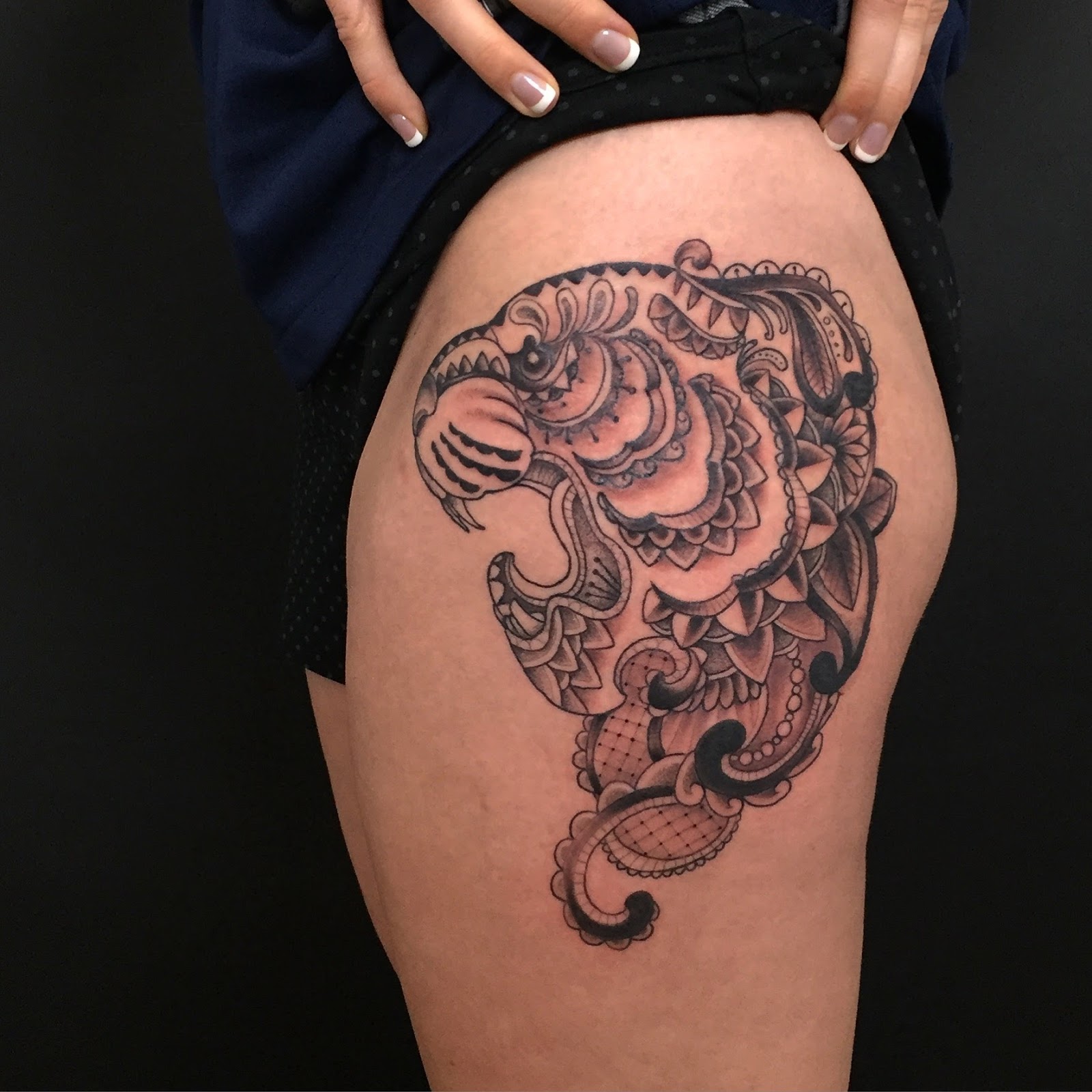 Electric Tiger Tattoo tattoo work — photo 3