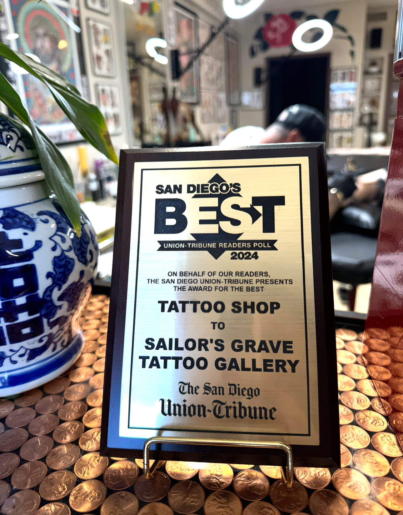 Sailor's Grave Tattoo Gallery tattoo parlor in San Diego, CA