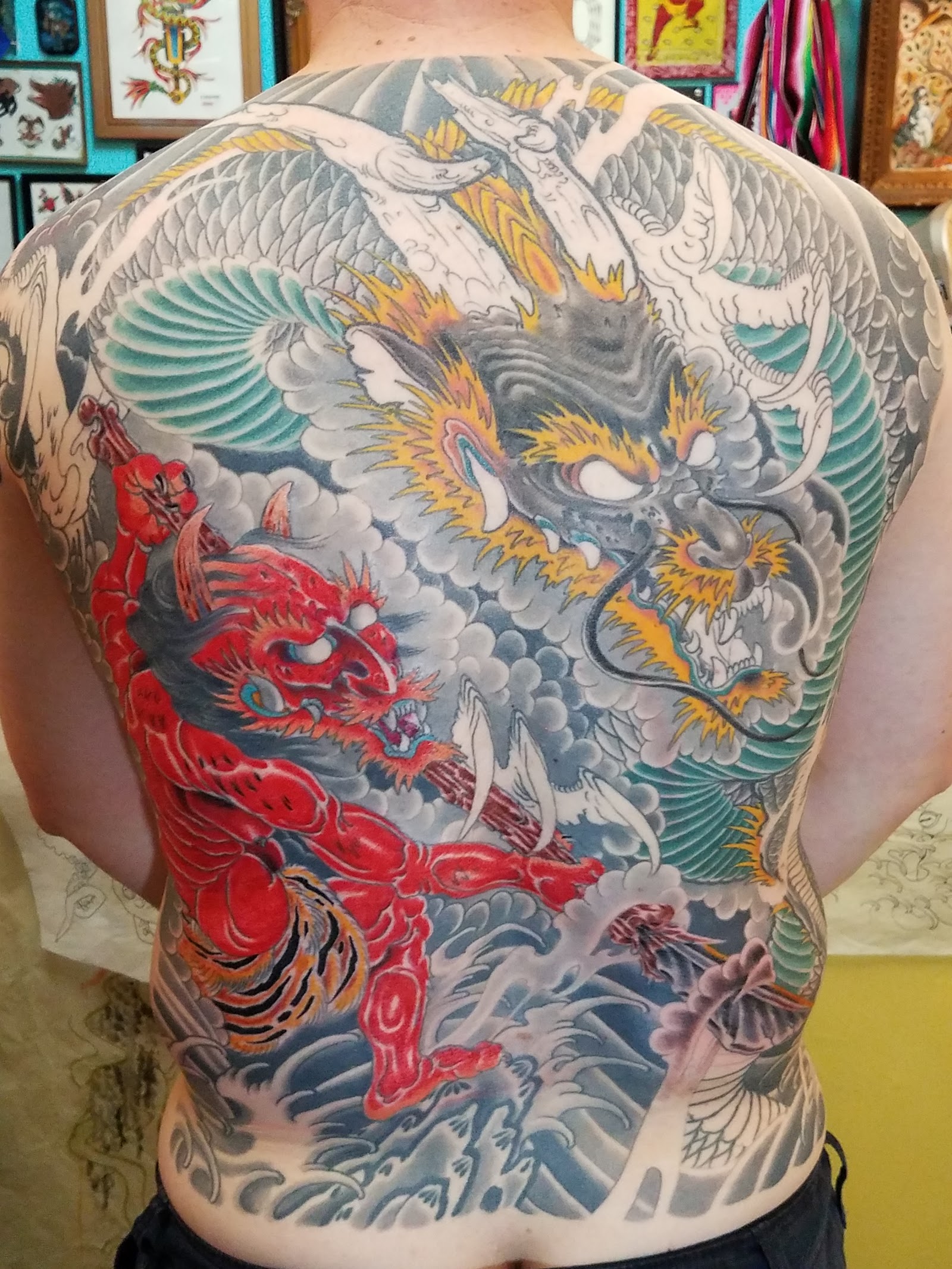 Flying Panther Tattoo tattoo work — photo 2