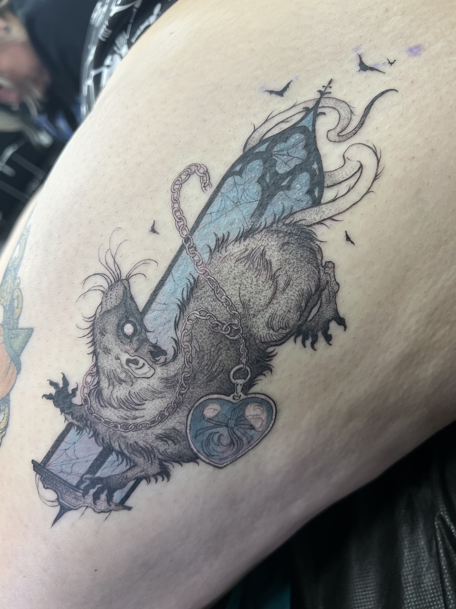 Wolf and Shadow Tattoo Collective tattoo work — photo 3