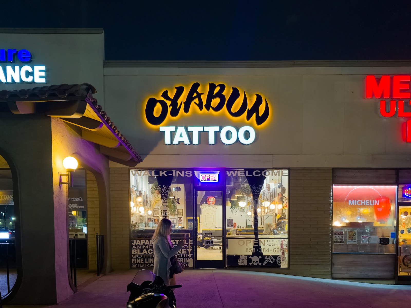 OYABUN TATTOO SHOP tattoo parlor in San Diego, CA