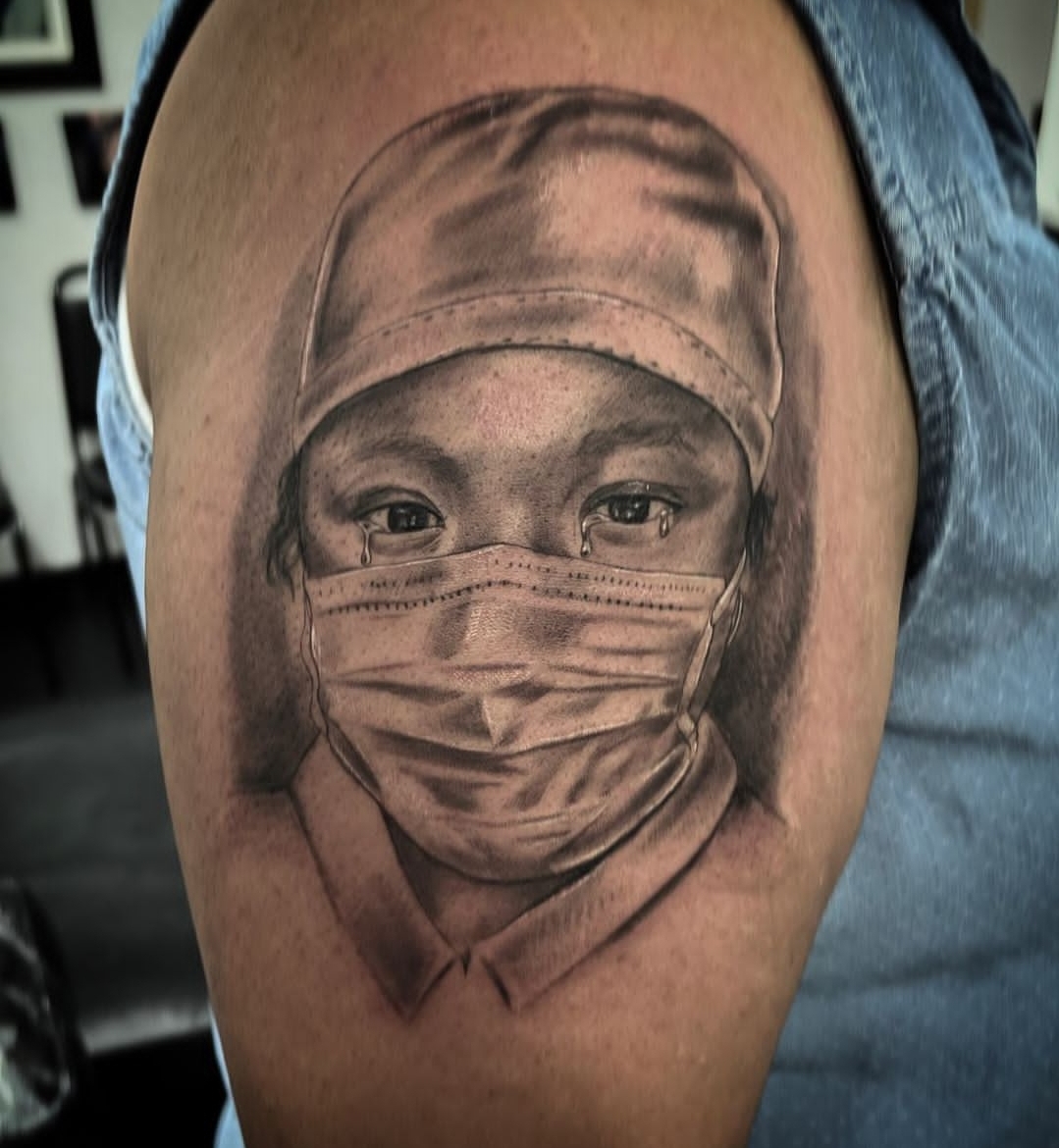 Beauty in Pain Tattoo Shop tattoo work — photo 3