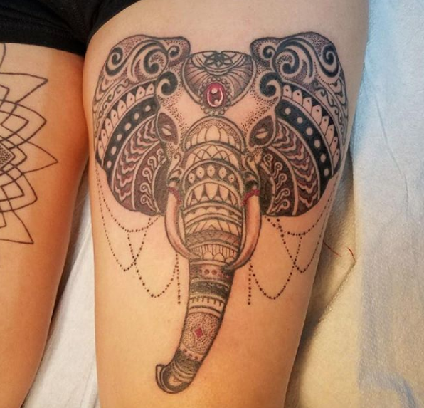 Blacksuit Tattoo tattoo work — photo 3