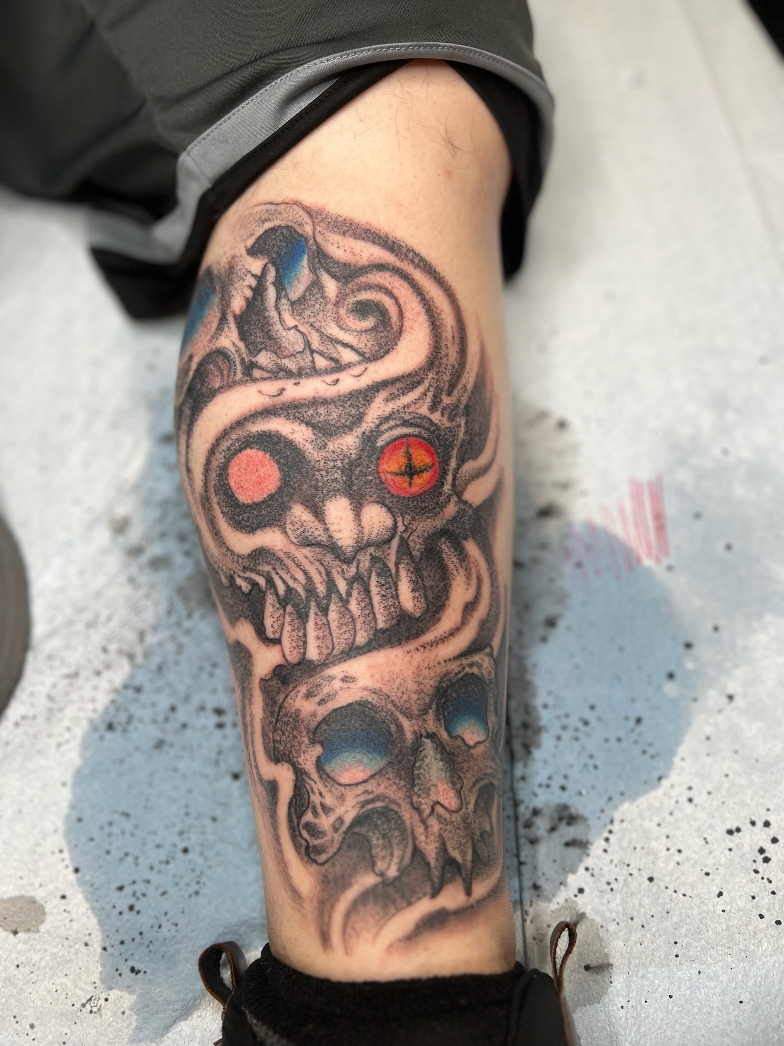 Blue Rose Tattoo tattoo work — photo 2