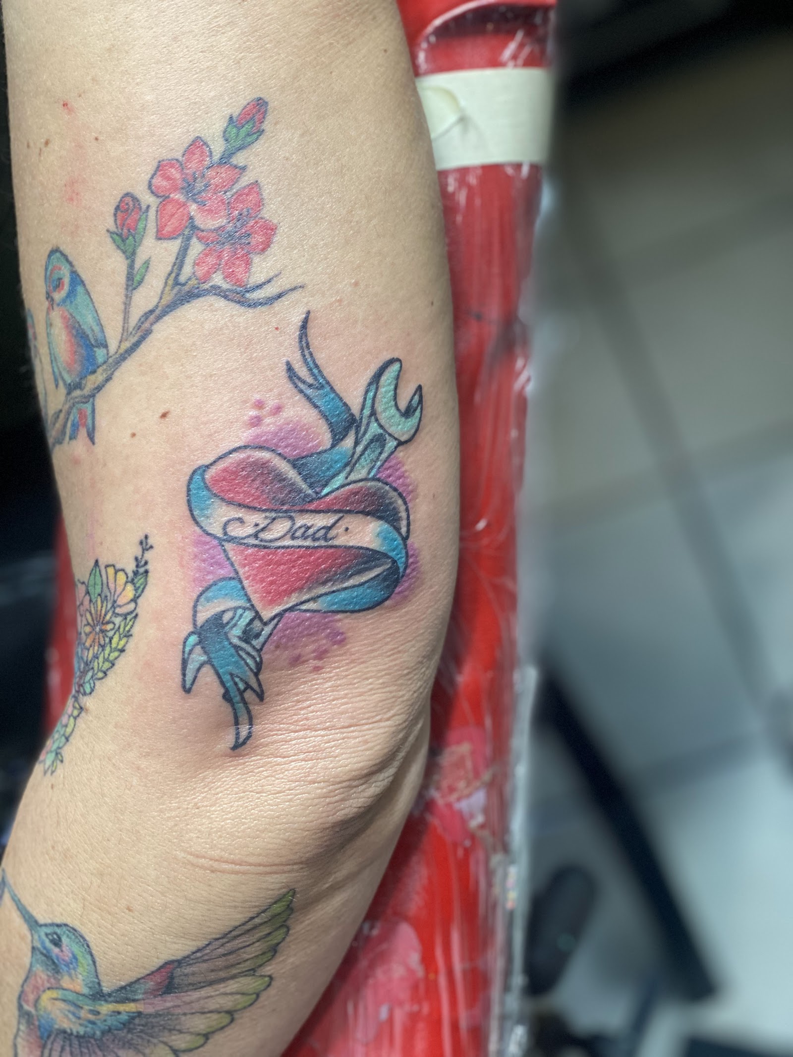 Blue Rose Tattoo tattoo work — photo 3