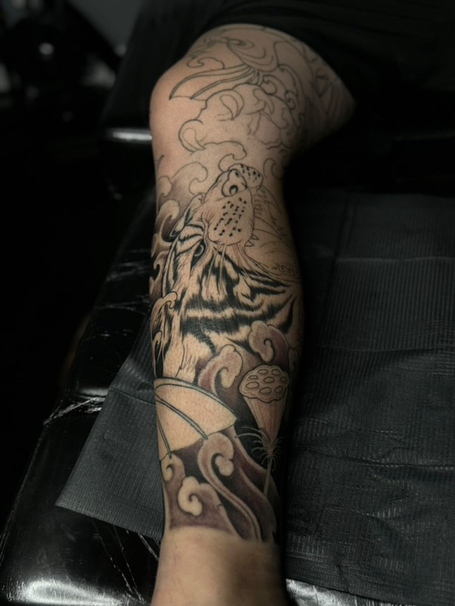 Thousand Cranes tattoo tattoo work — photo 3