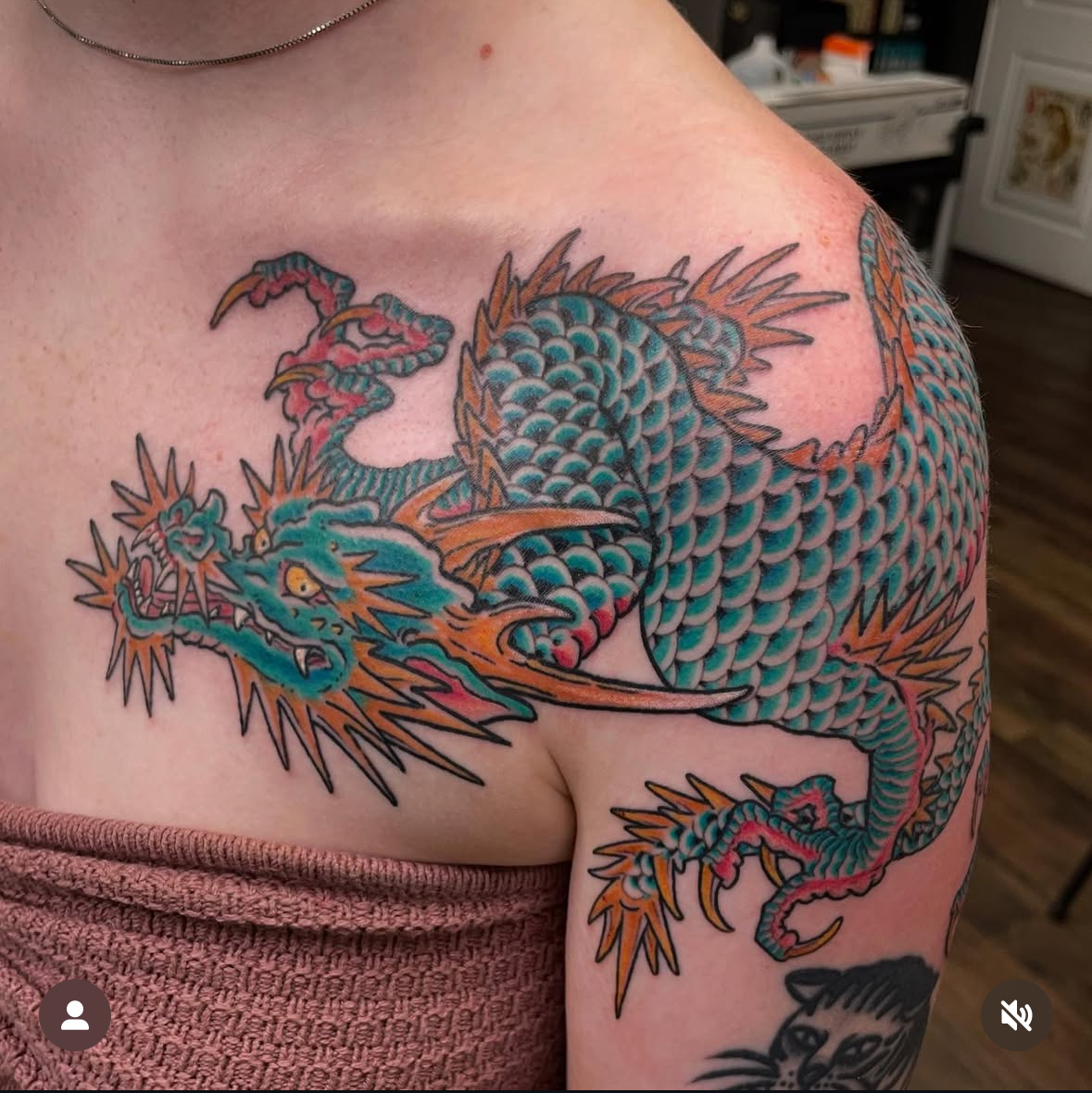 The Holy Scythe Tattoo tattoo work — photo 2