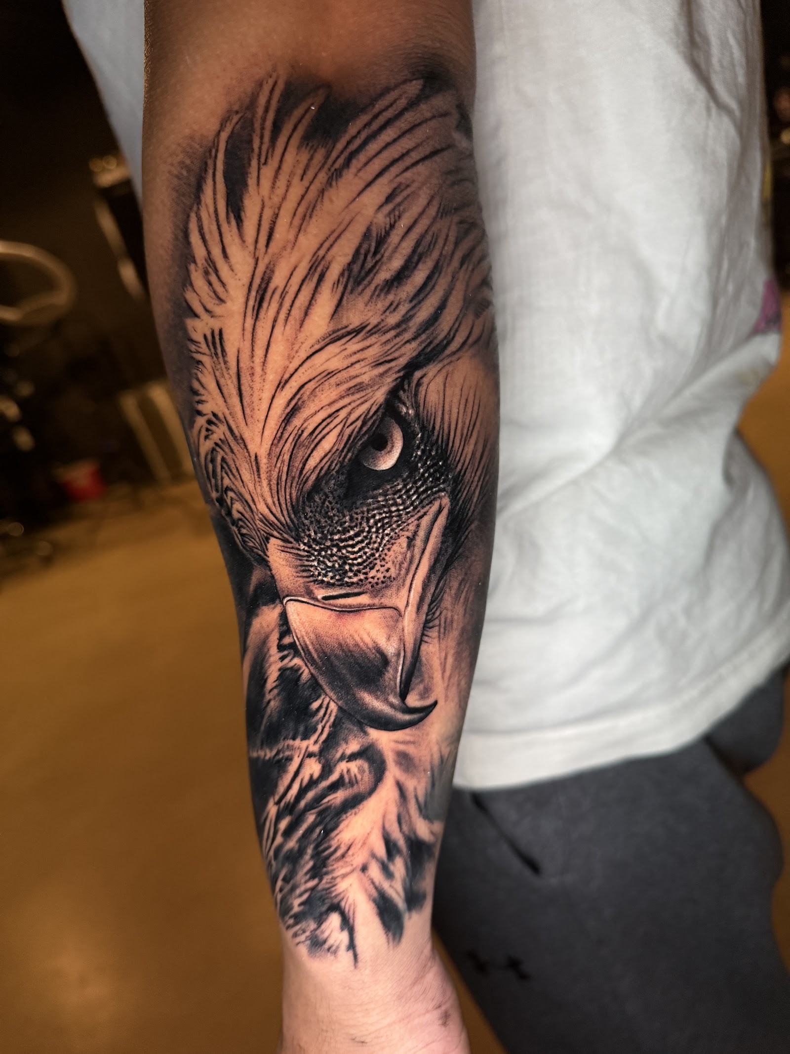 Faces in the Dark Tattoo tattoo work — photo 2