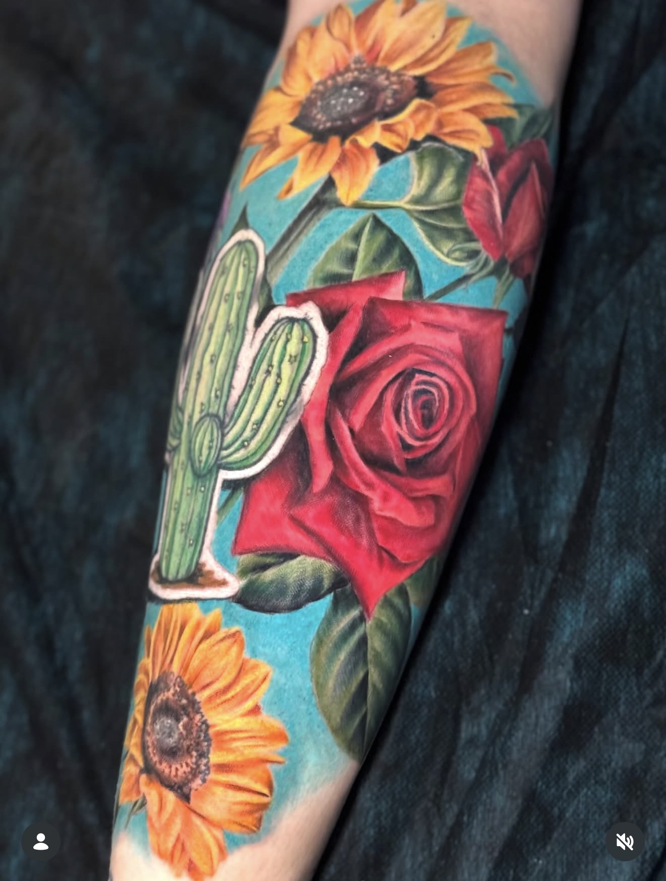 Faces in the Dark Tattoo tattoo work — photo 3