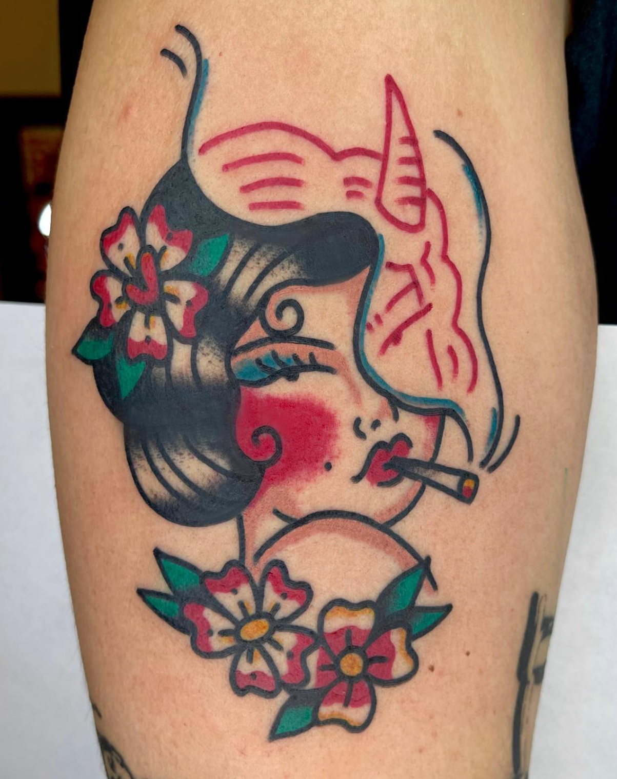 Laughing Buddha Seattle tattoo work — photo 3
