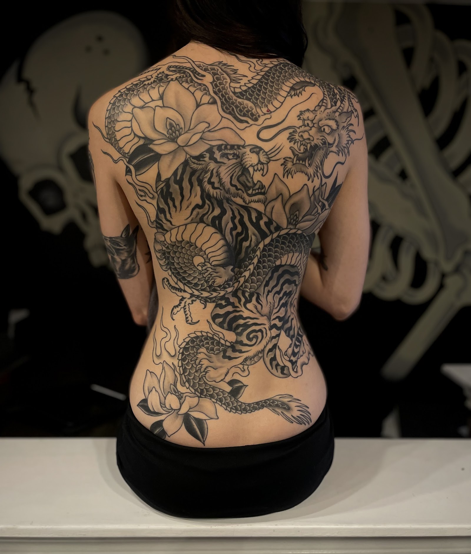 Black Dolphin Tattoo Studio tattoo work — photo 3