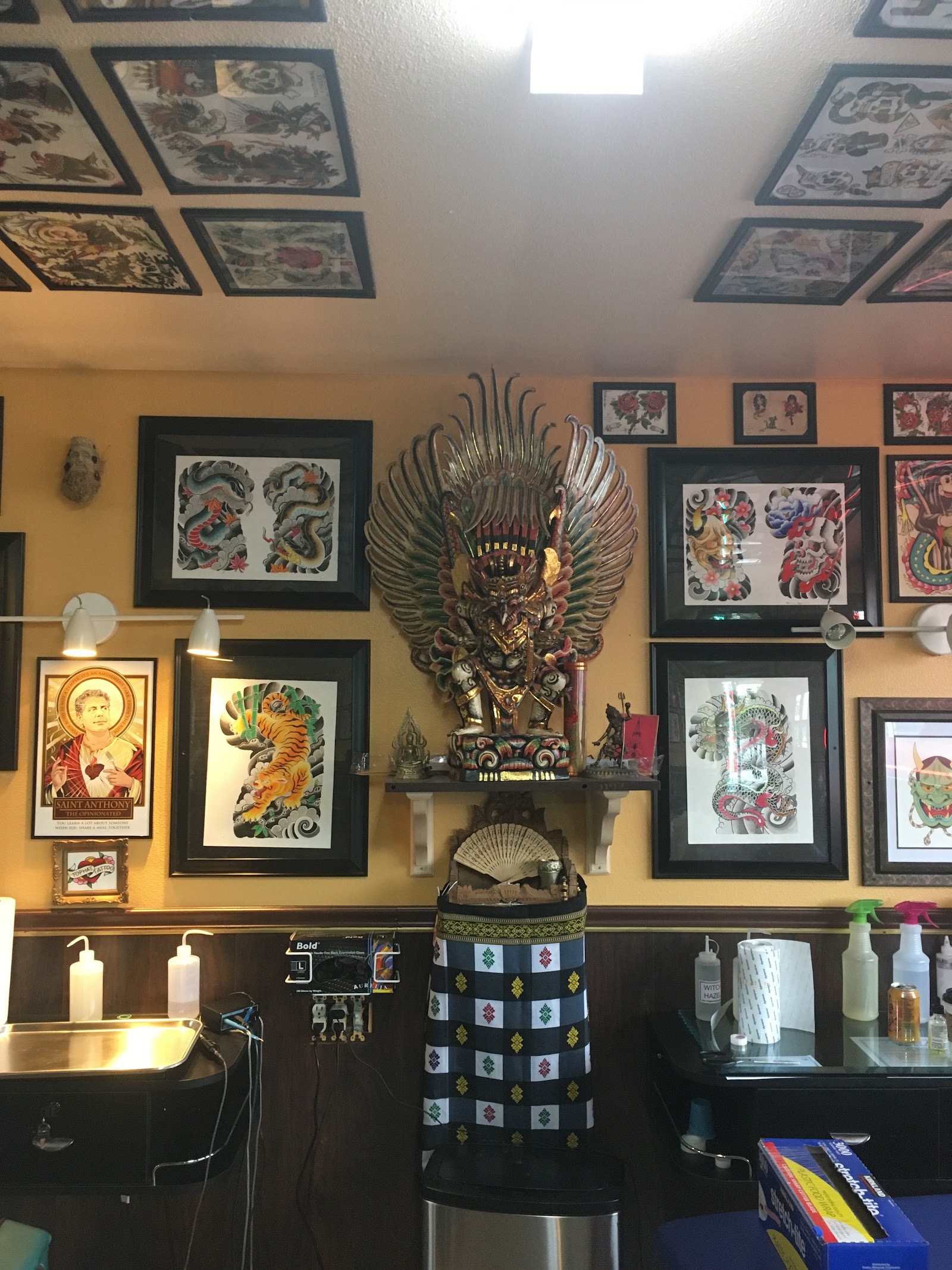 Top hat Tattoo and Top Hat Barber Shop tattoo work — photo 3