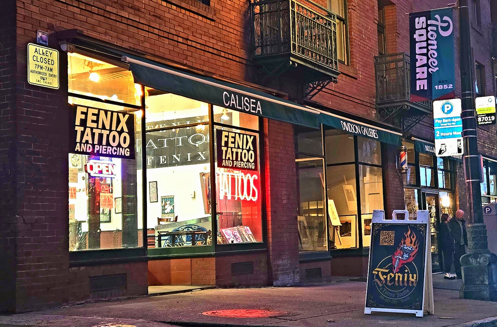 Fenix Tattoo and Piercing — tattoo studio in Seattle
