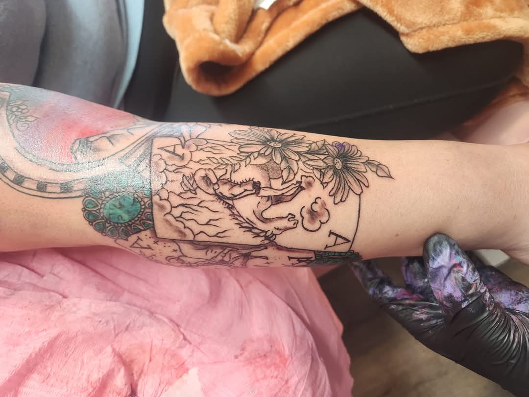 Golden Dragoness Tattoo and Art Collective tattoo work — photo 3