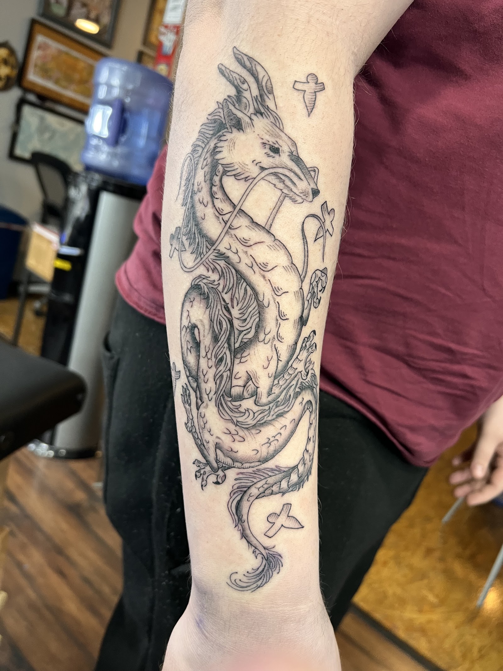 Main Ave Tattoo tattoo work — photo 3