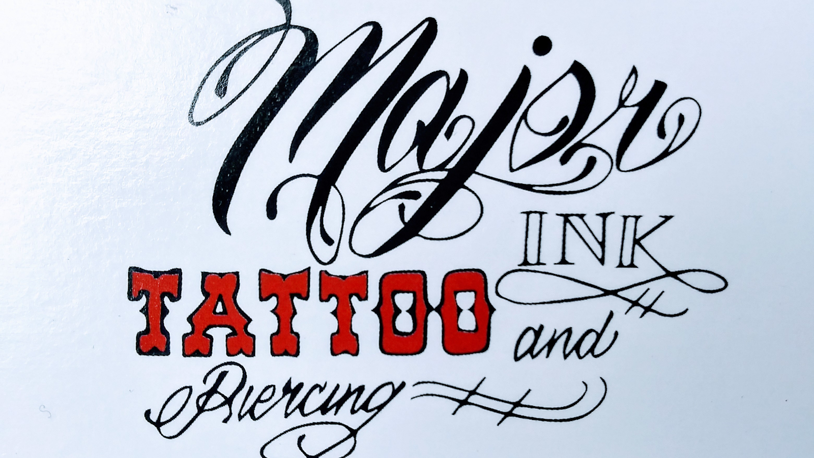 Major Ink Tattooing Piercing tattoo work — photo 2