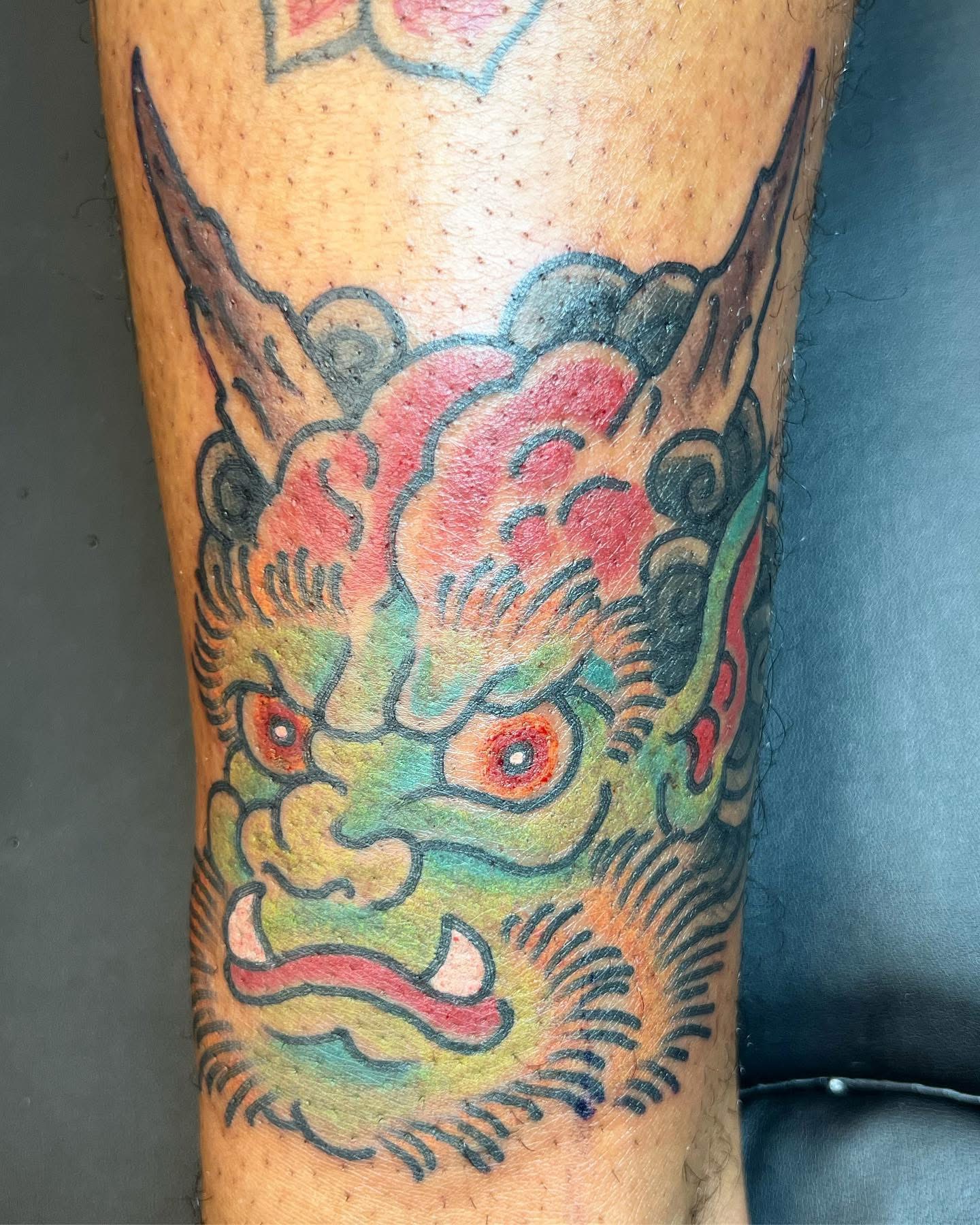 Blue Devil Tattoo tattoo work — photo 3