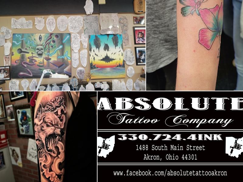 Absolute Tattoo Company — tattoo studio near Akron