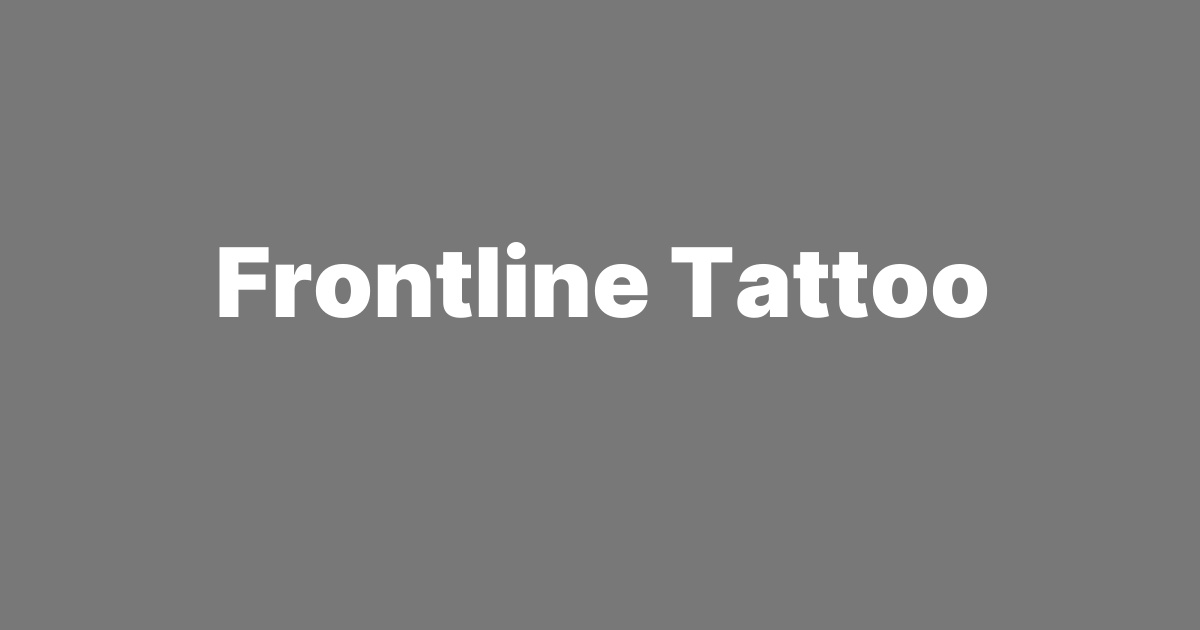 Frontline Tattoo Vista — tattoo studio near Carlsbad