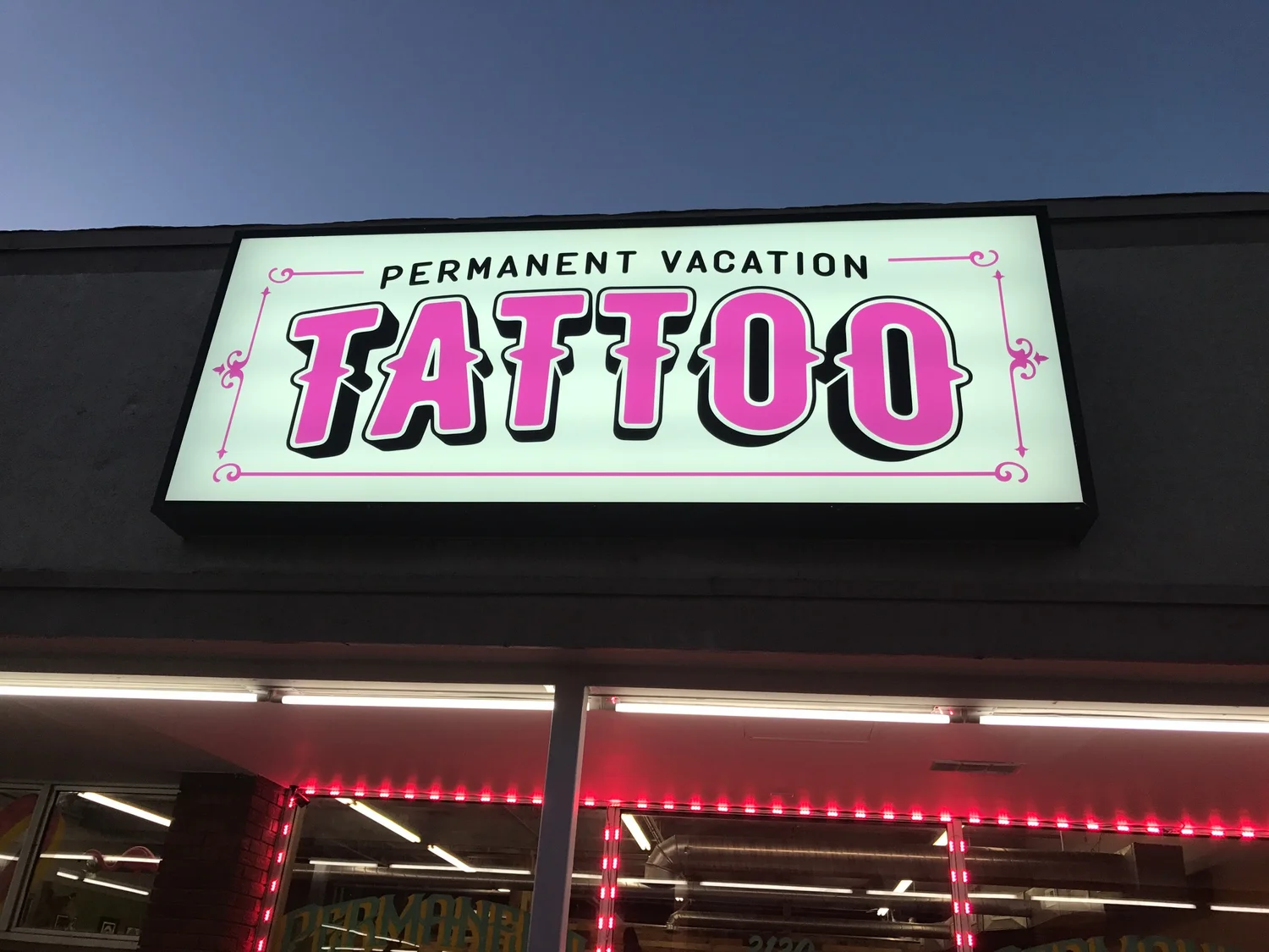 Permanent Vacation Tattoo — tattoo studio near Chesterfield