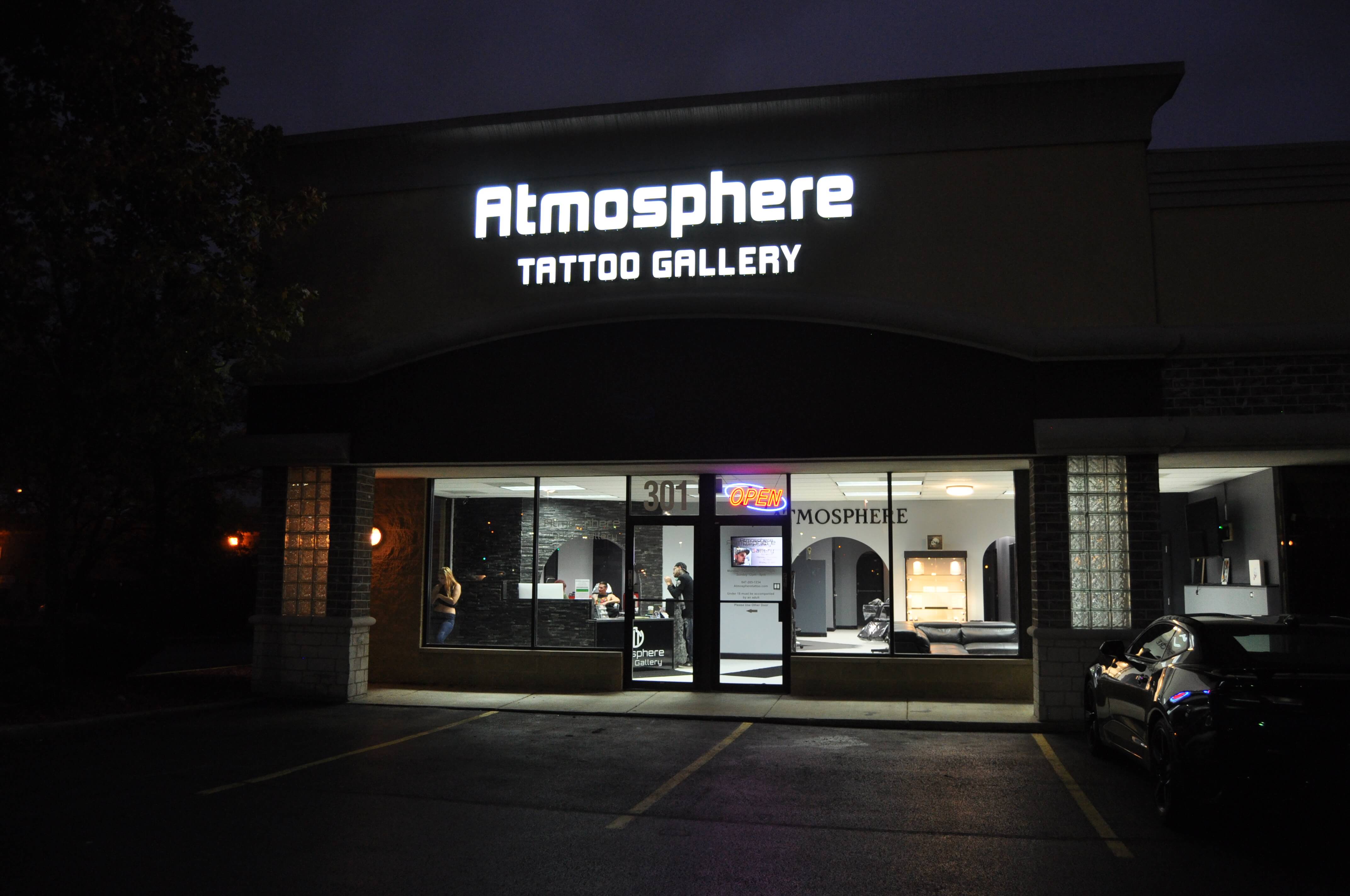 Atmosphere Tattoo Gallery - Franklin Park — tattoo studio near Schaumburg
