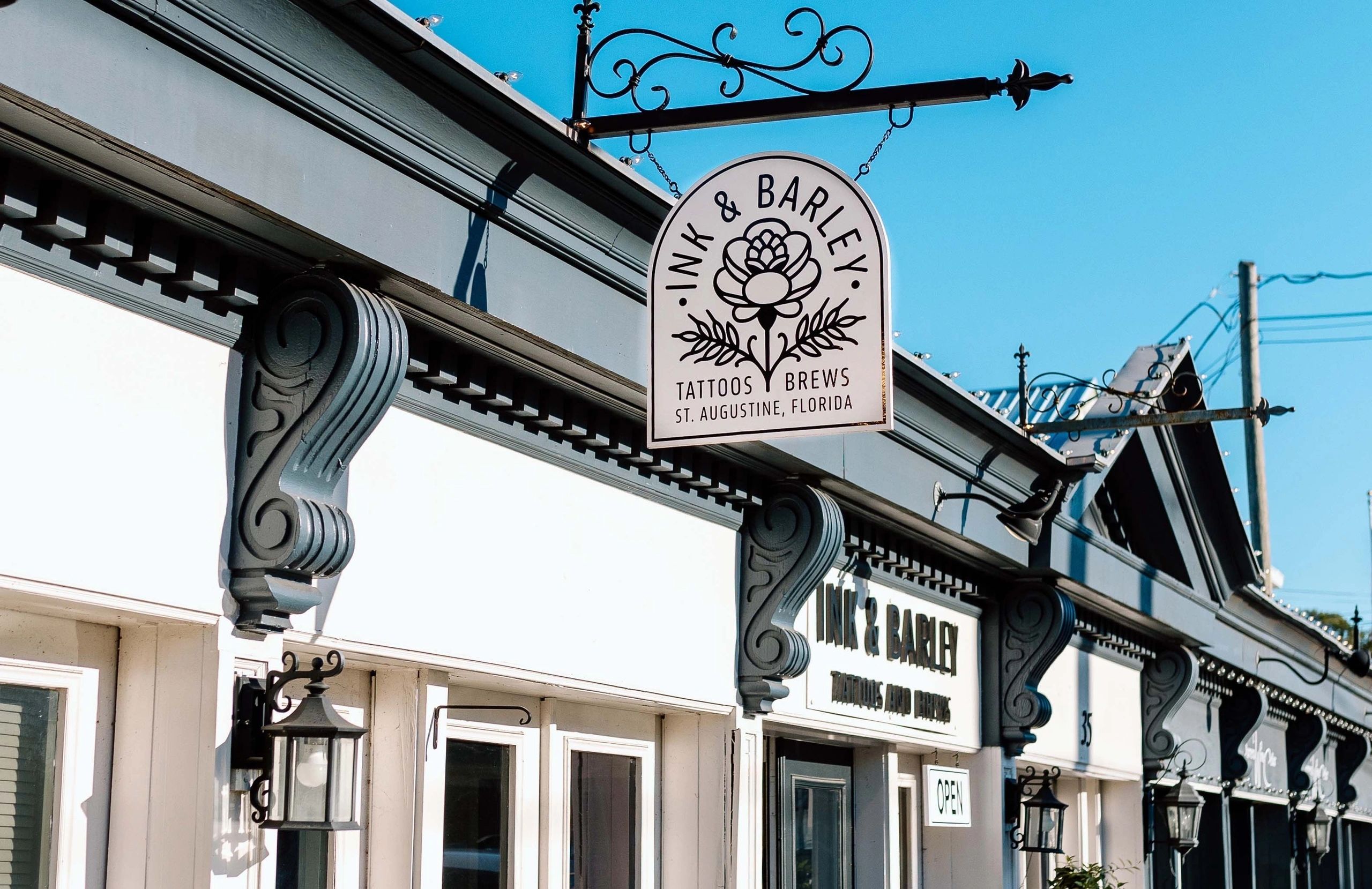 Ink & Barley Tattoos and Brews — tattoo studio near St. Augustine