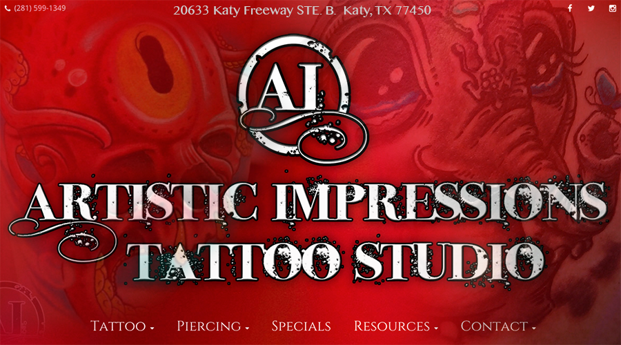 Artistic Impressions Tattoo Studio - Sugar Land — tattoo studio near Sugar Land