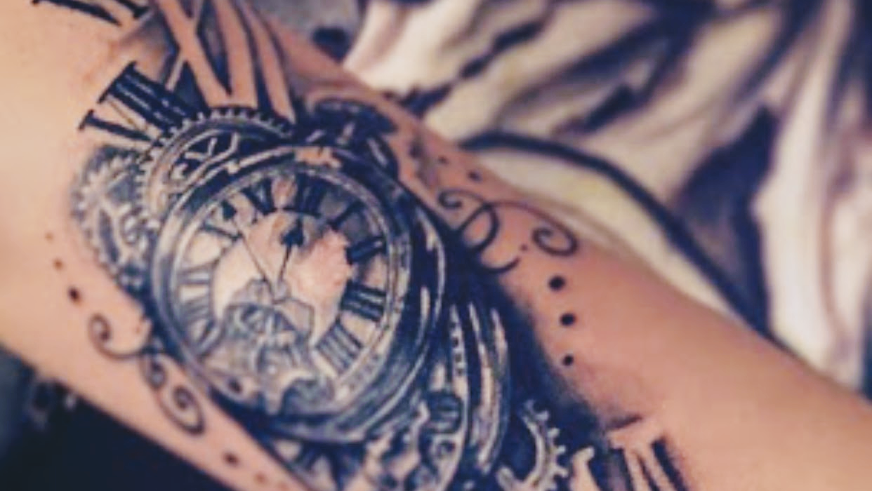 Splash of ink tattoo work — photo 3