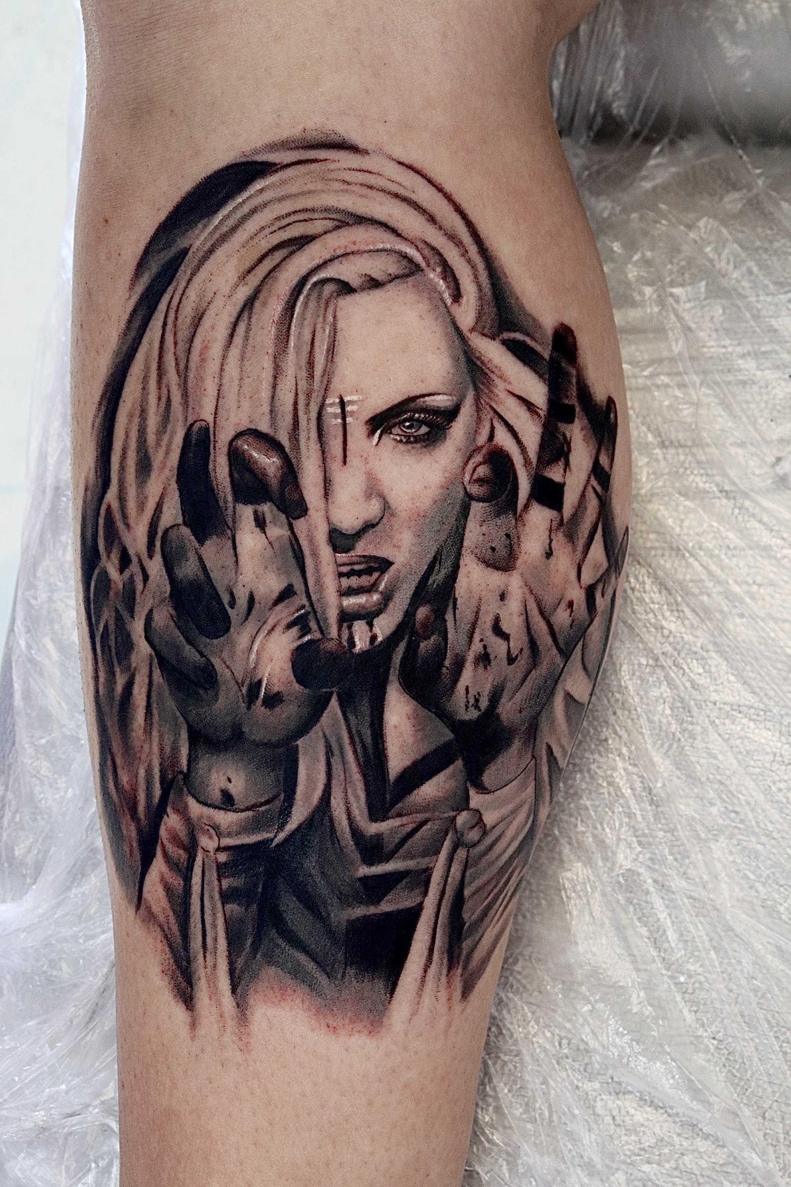 Crybaby ink tattoo work — photo 2