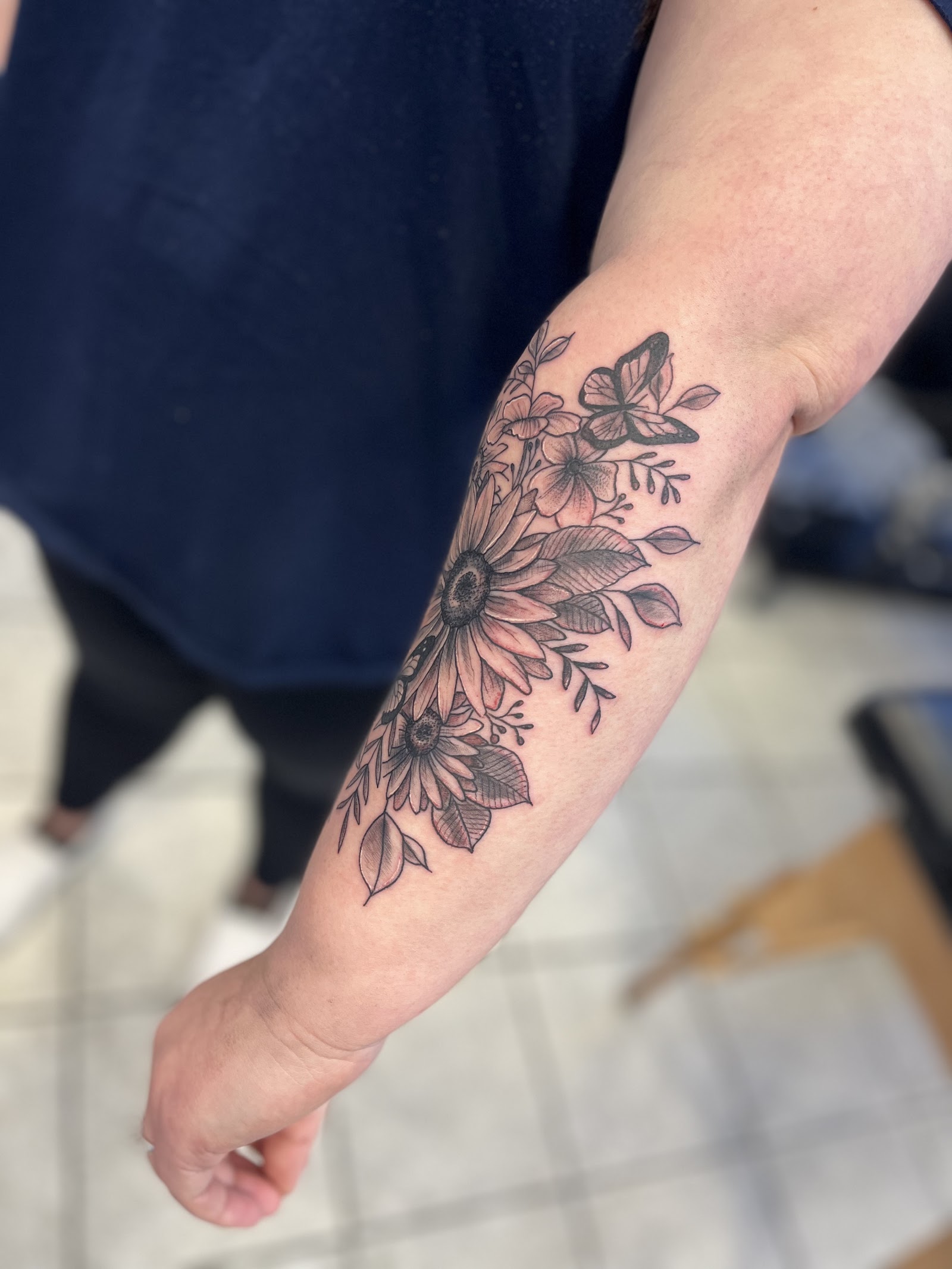 Anchor & Rose Tattoo Co. tattoo work — photo 2