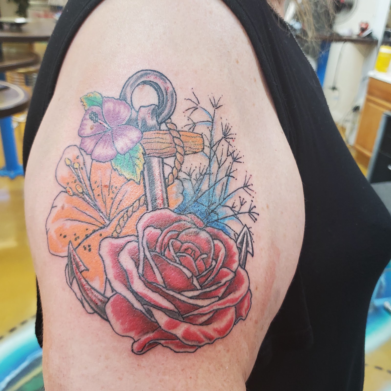 Big Bad Wolf Tattoo and Body Piercings tattoo work — photo 3