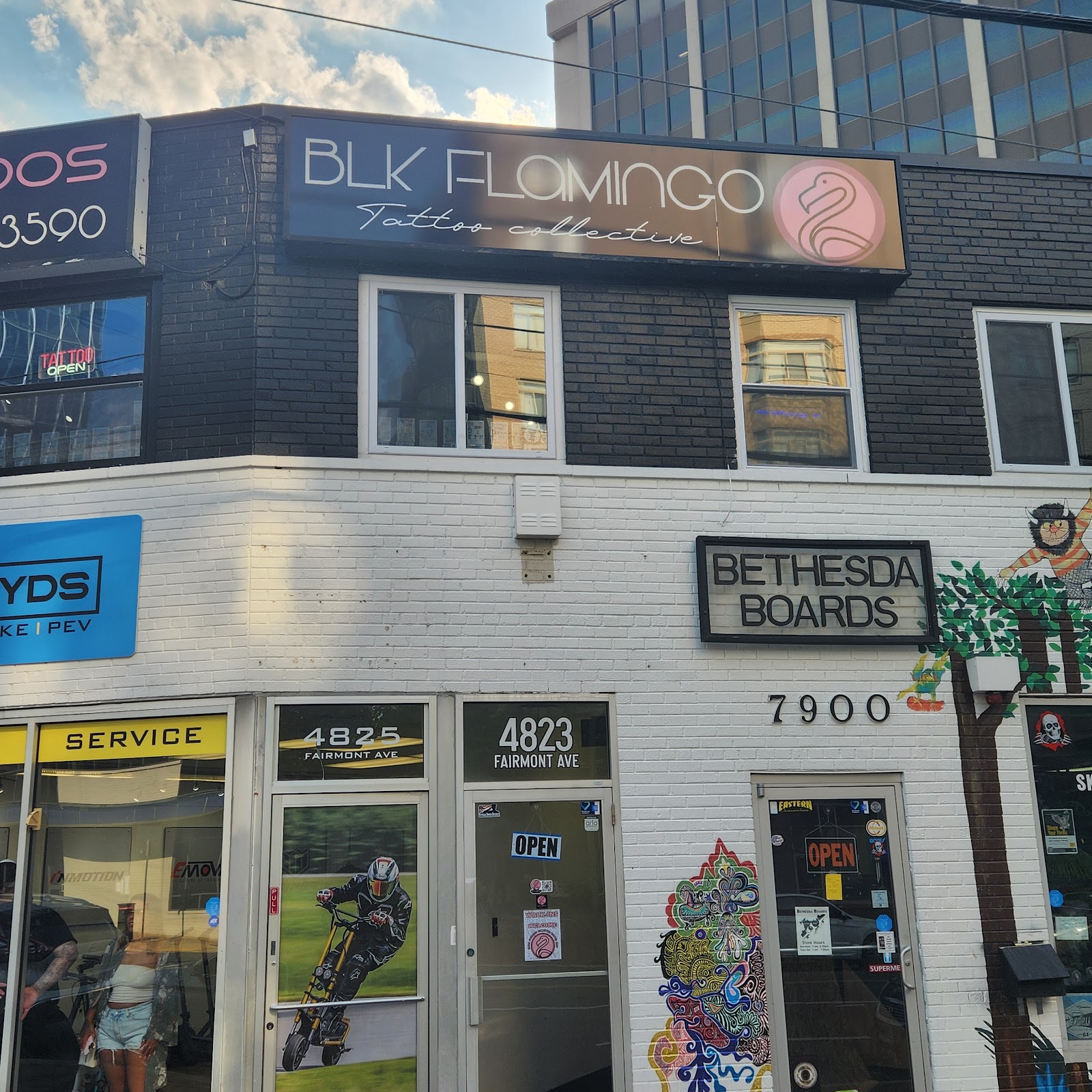 Black Flamingo Collective Tattoo Shop tattoo parlor in Bethesda, DC