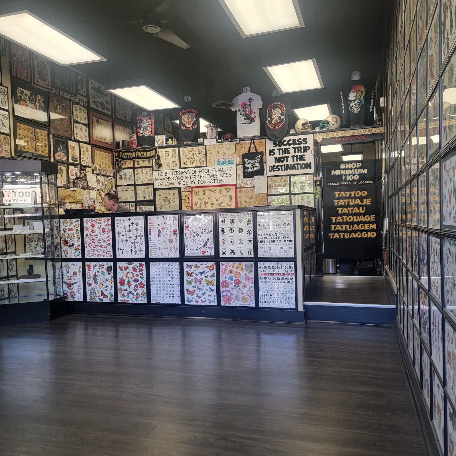 Tattoo Paradise tattoo parlor in Washington, DC